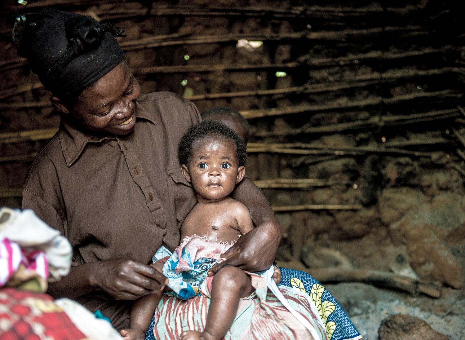 Mother in love with her baby - On assignment with Focus Congo in Bukavu, Democratic Republic of Congo