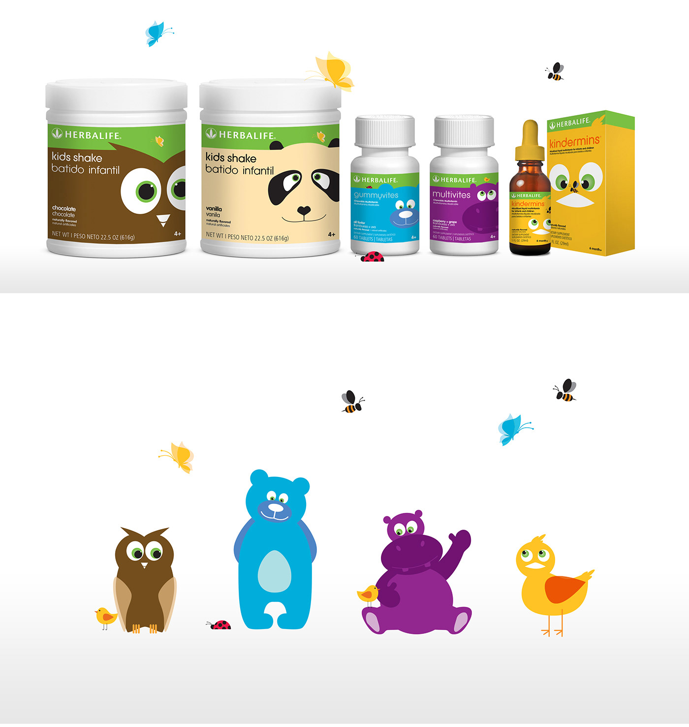 Jinah Ahn Herbalife Kids Shake Packaging