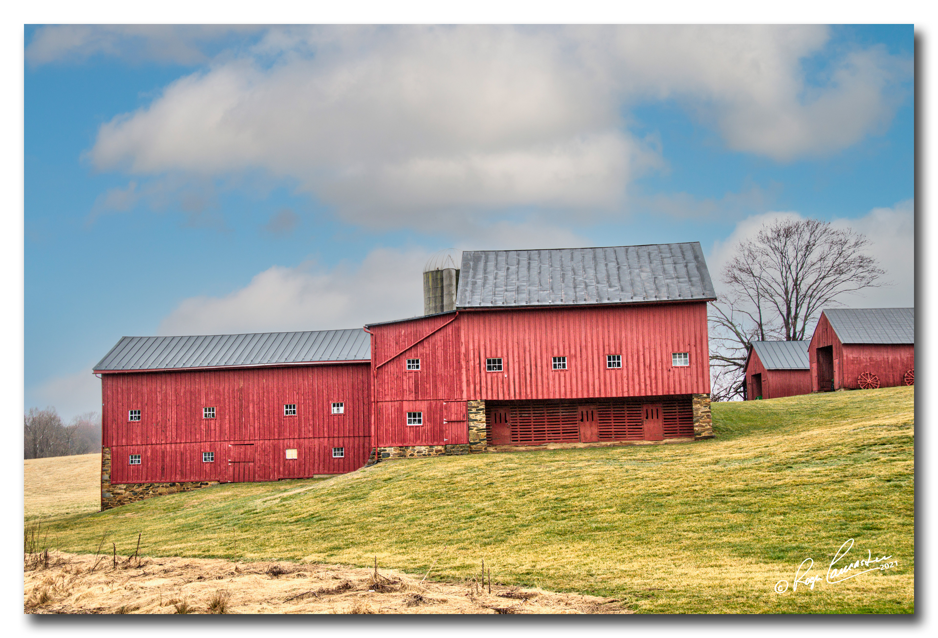 Print 40...On Clarke's Gap Road near Waterford VA.....