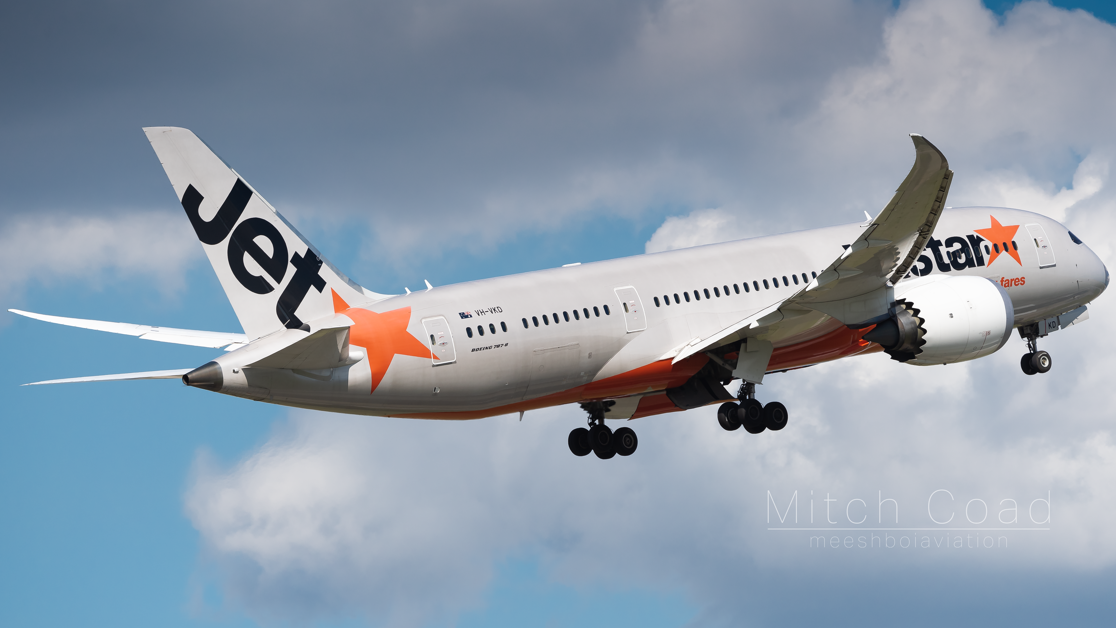 Jetstar Australia - Boeing 787-8 - VH-VKD (12/10/2019)