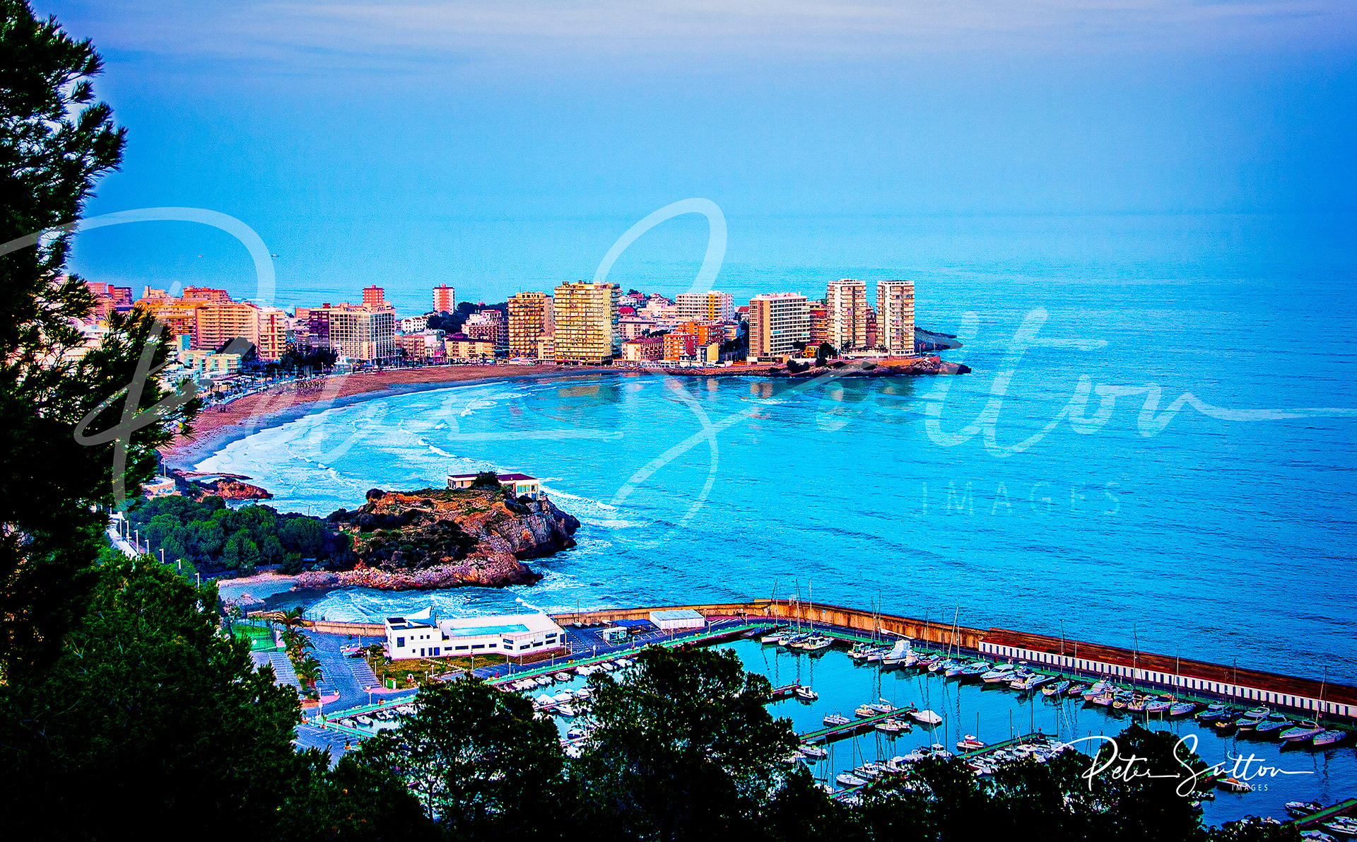 Looking Down To Oropesa
