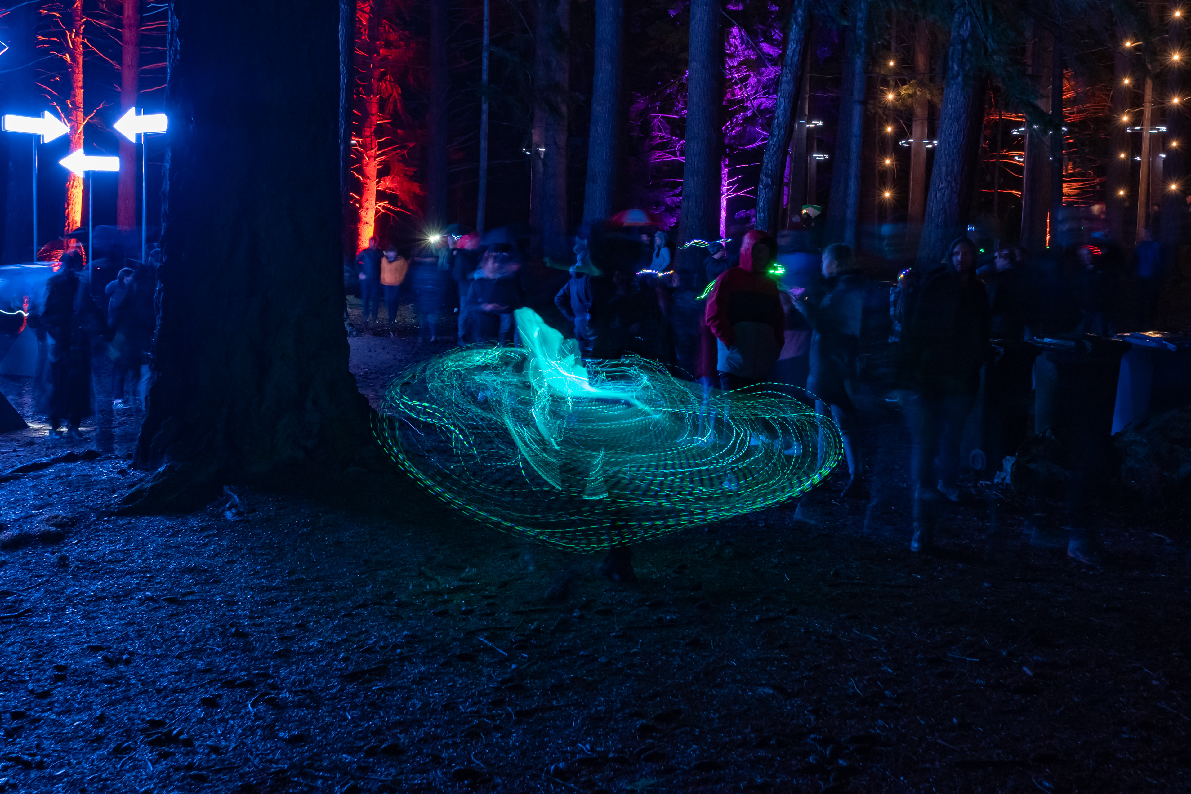 Pixel Whip dress - Wakatipu Luma Festival 2021