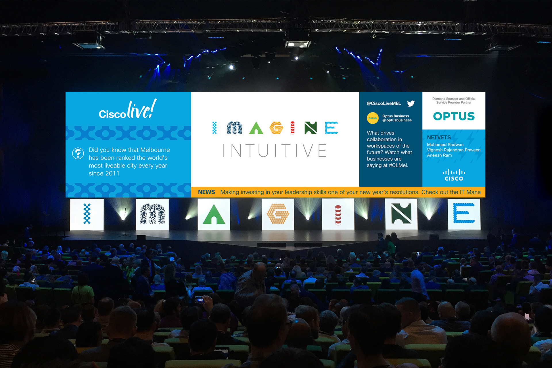 Cisco Live event dashboard
