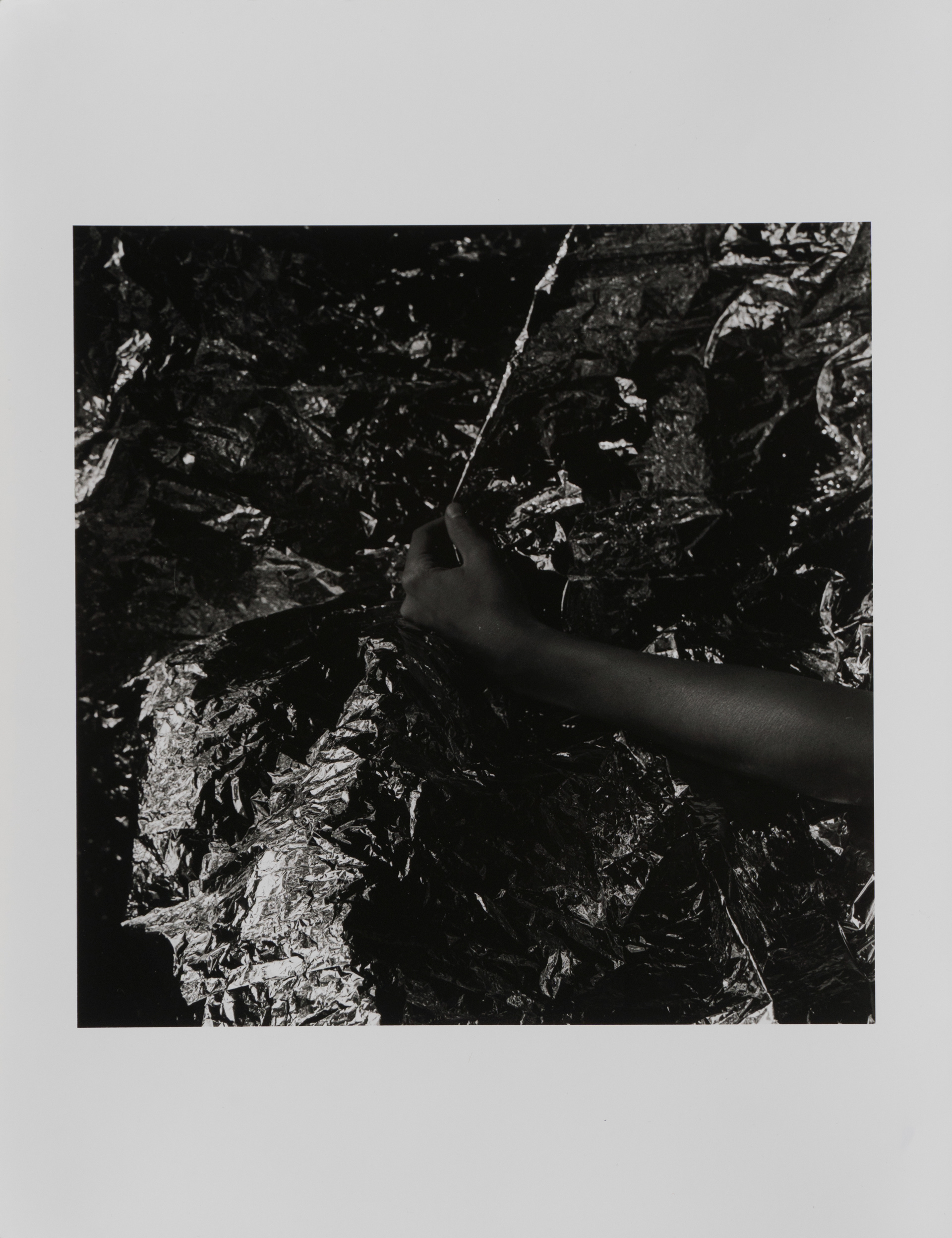 For visibility, for warmth, 2019, silver gelatin print, 14"x11"