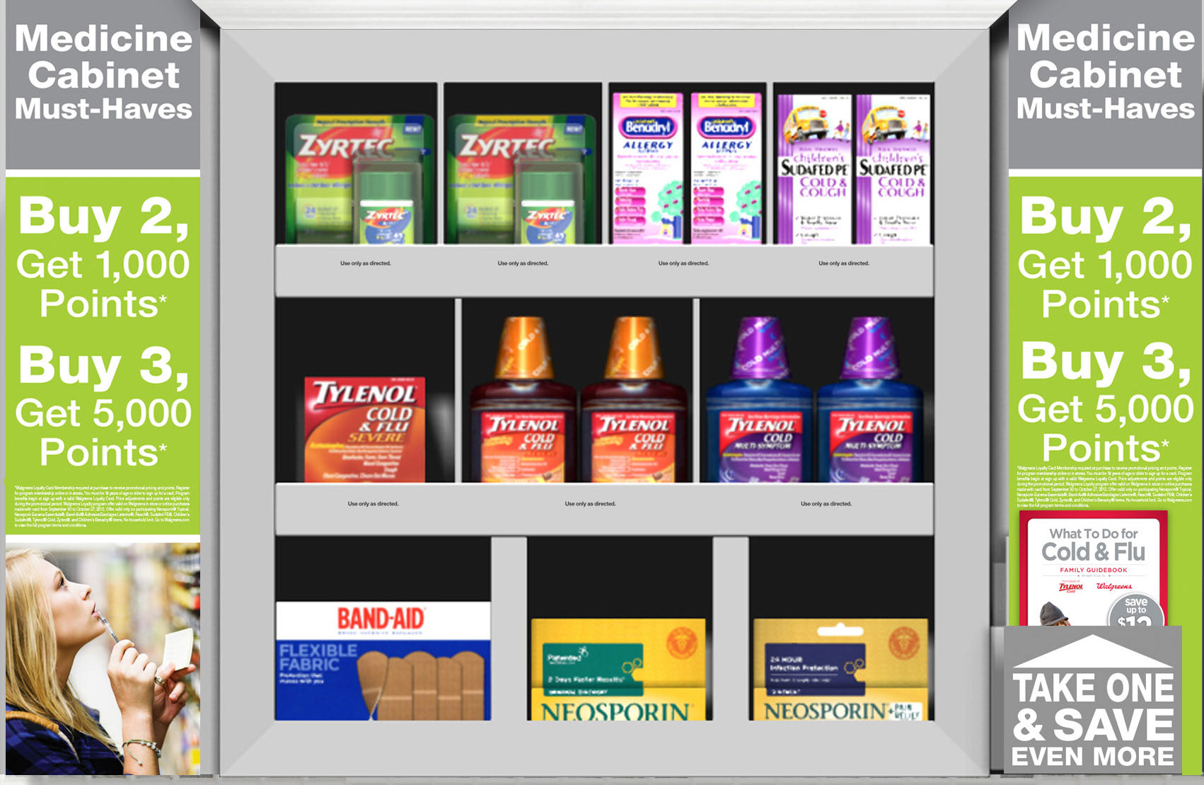 Thomas Hunter Walgreens Medicine Cabinet Display