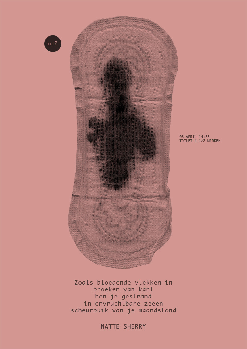 Poster with a period poem