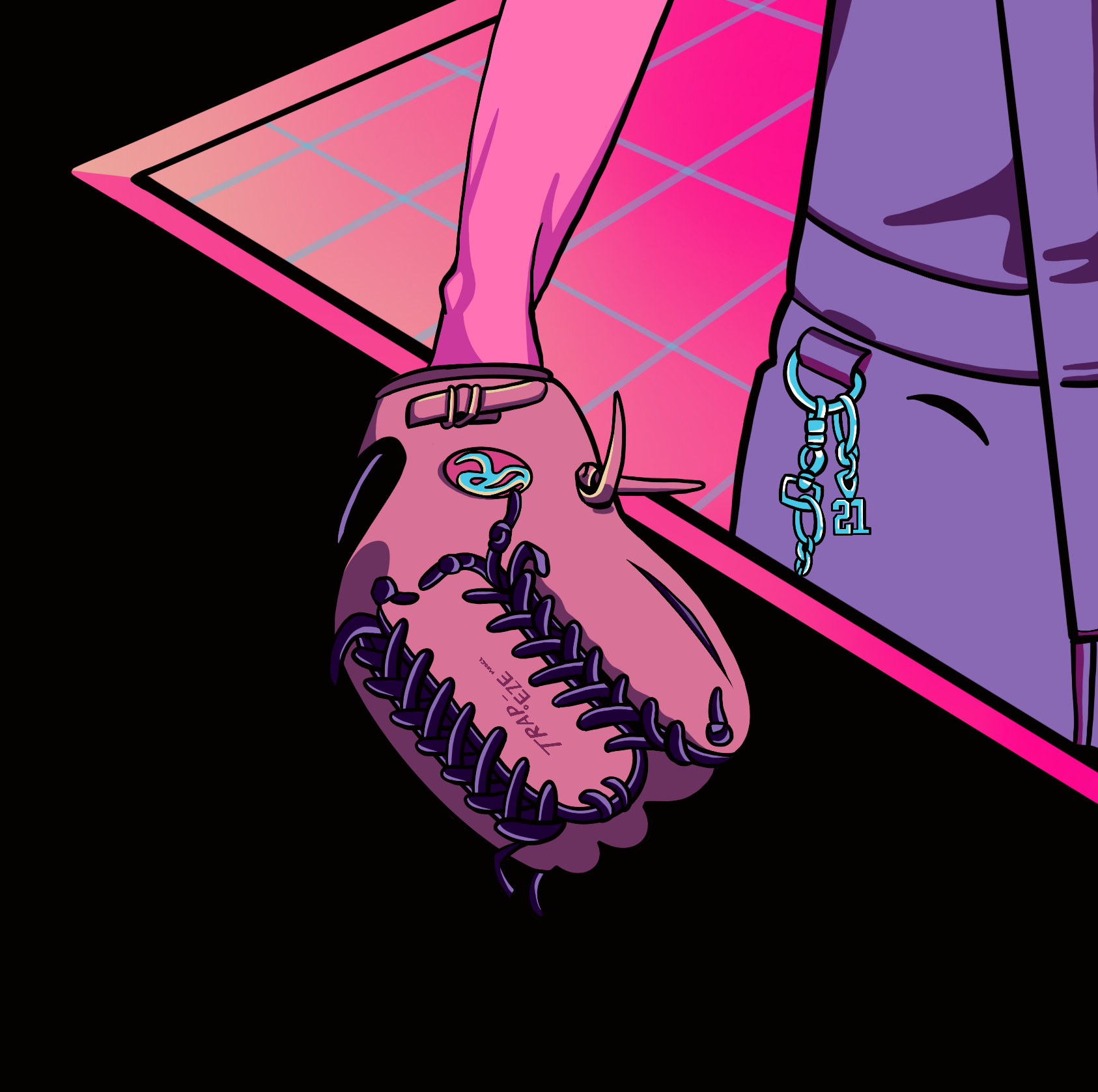 Detail - glove