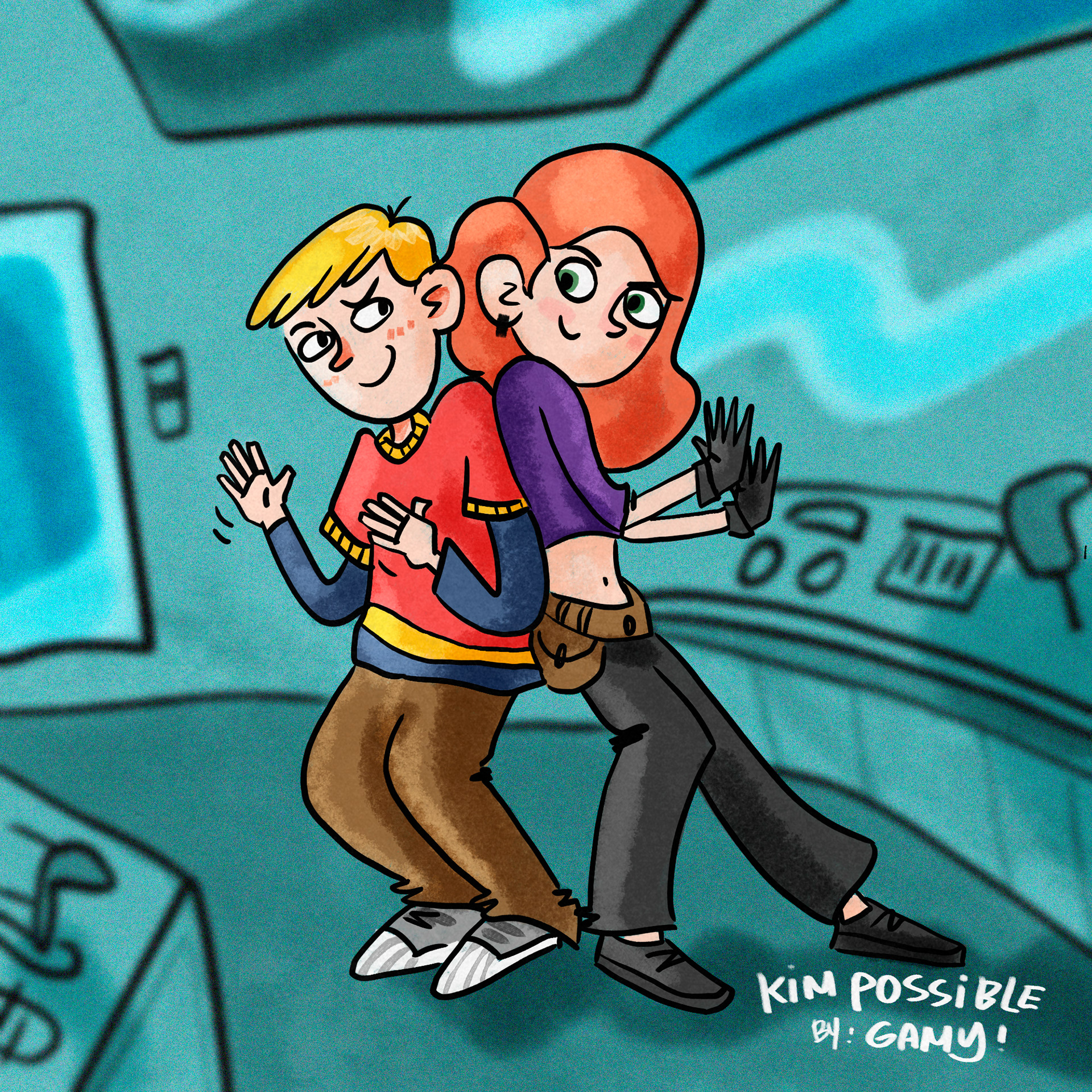 Genesis Yelamo - Gamy - KIM POSSIBLE #FANART