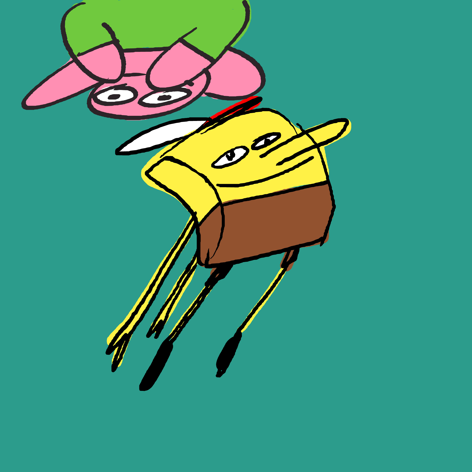 spongebob and patrick (2021)