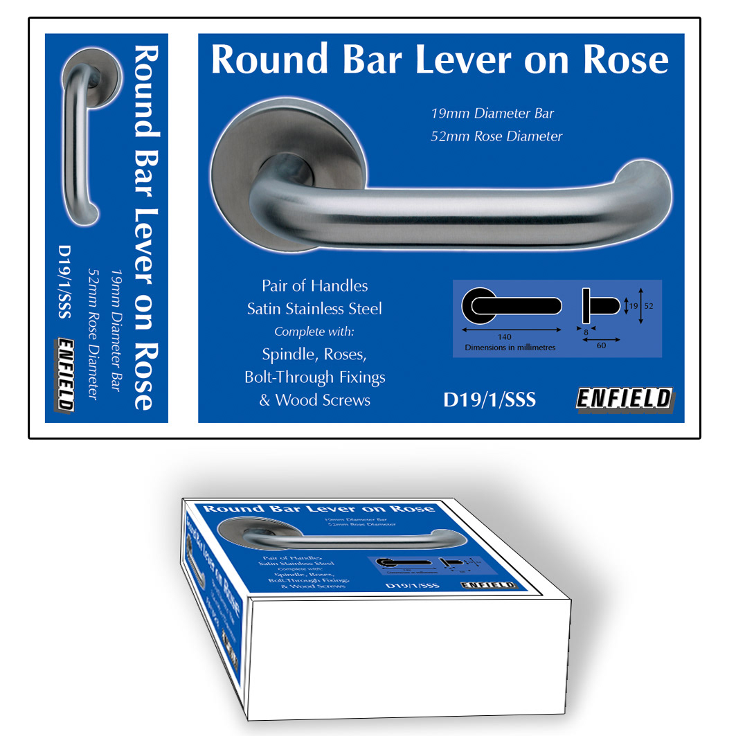 Enfield door handle