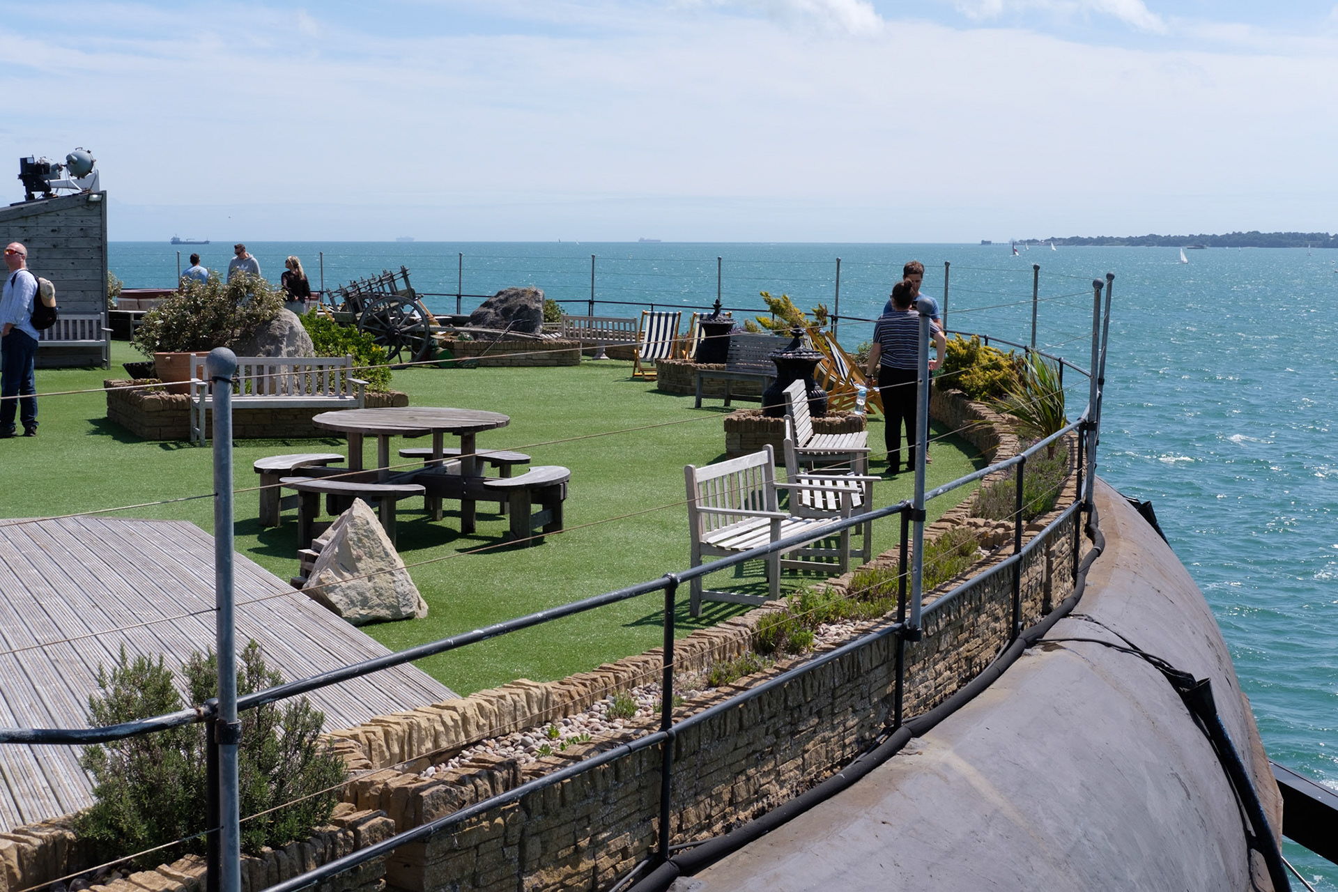 Rooftop, No Man’s Fort