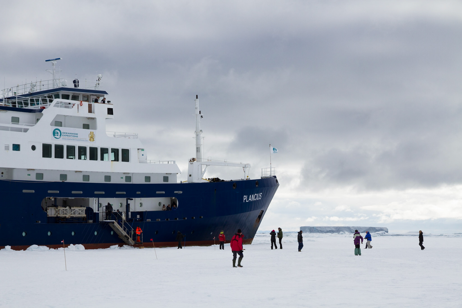 Plancius in the Weddell Sea