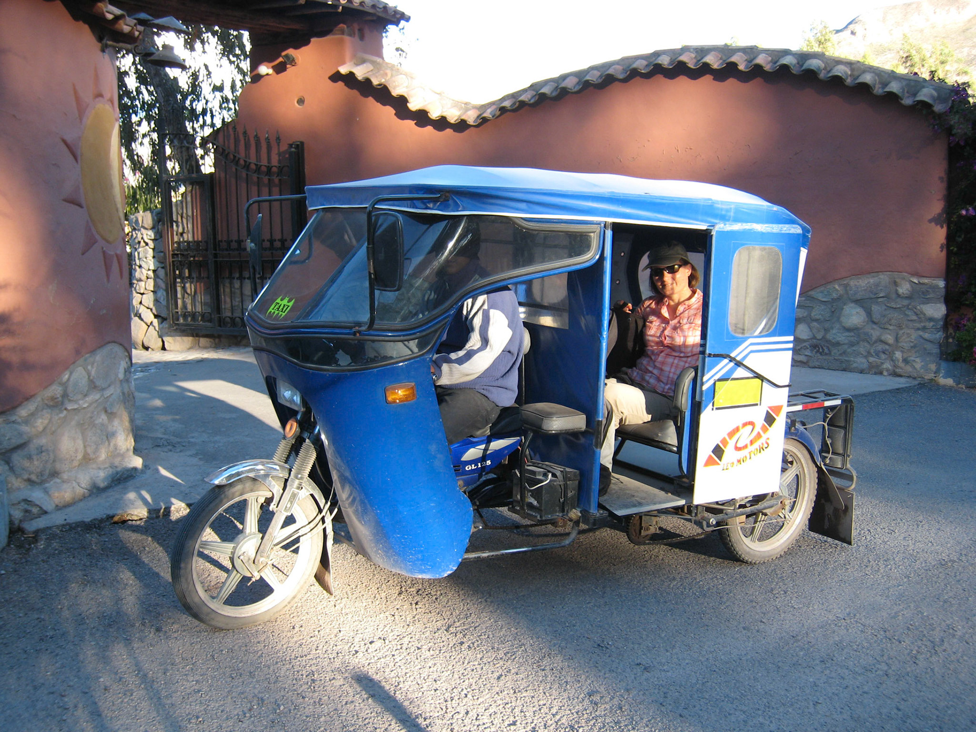 Local taxi, Sacred Valley