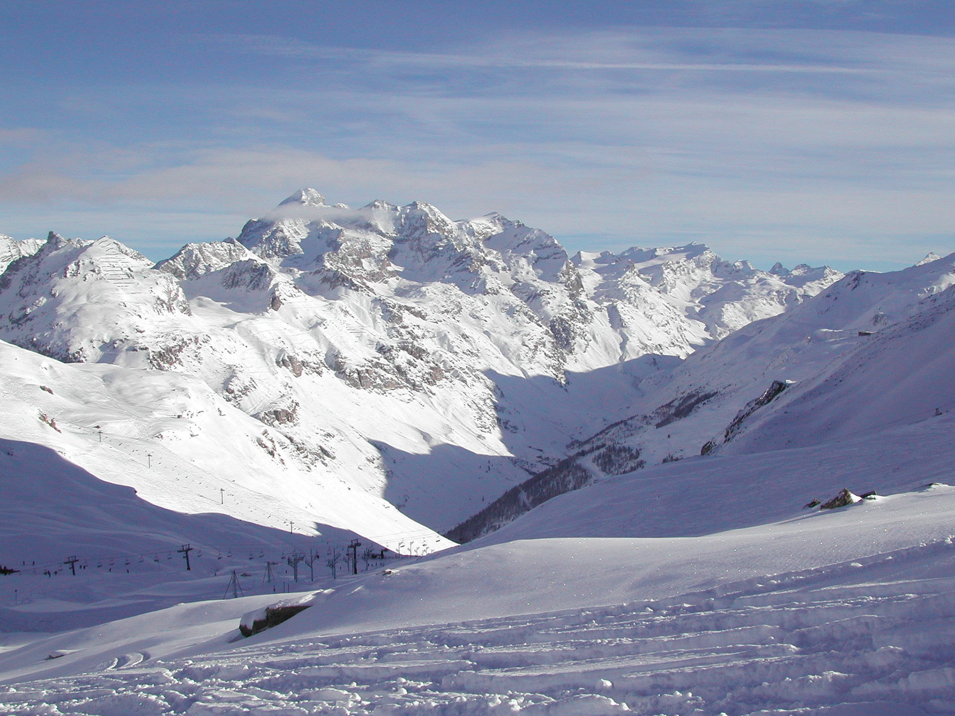 View from Grand Pre run