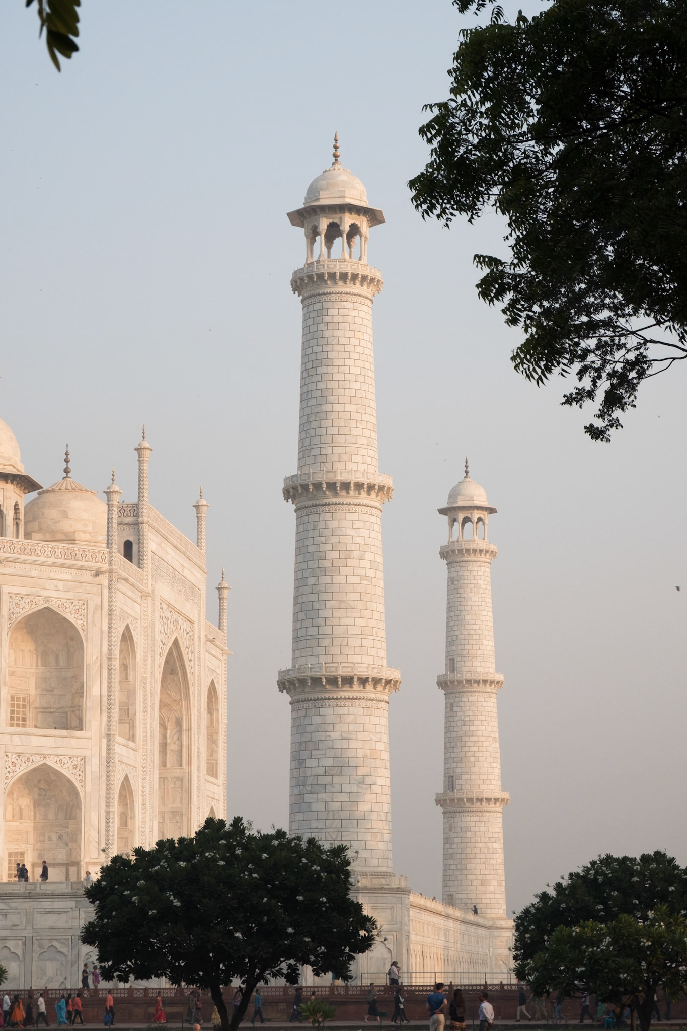 Taj Mahal at sunrise