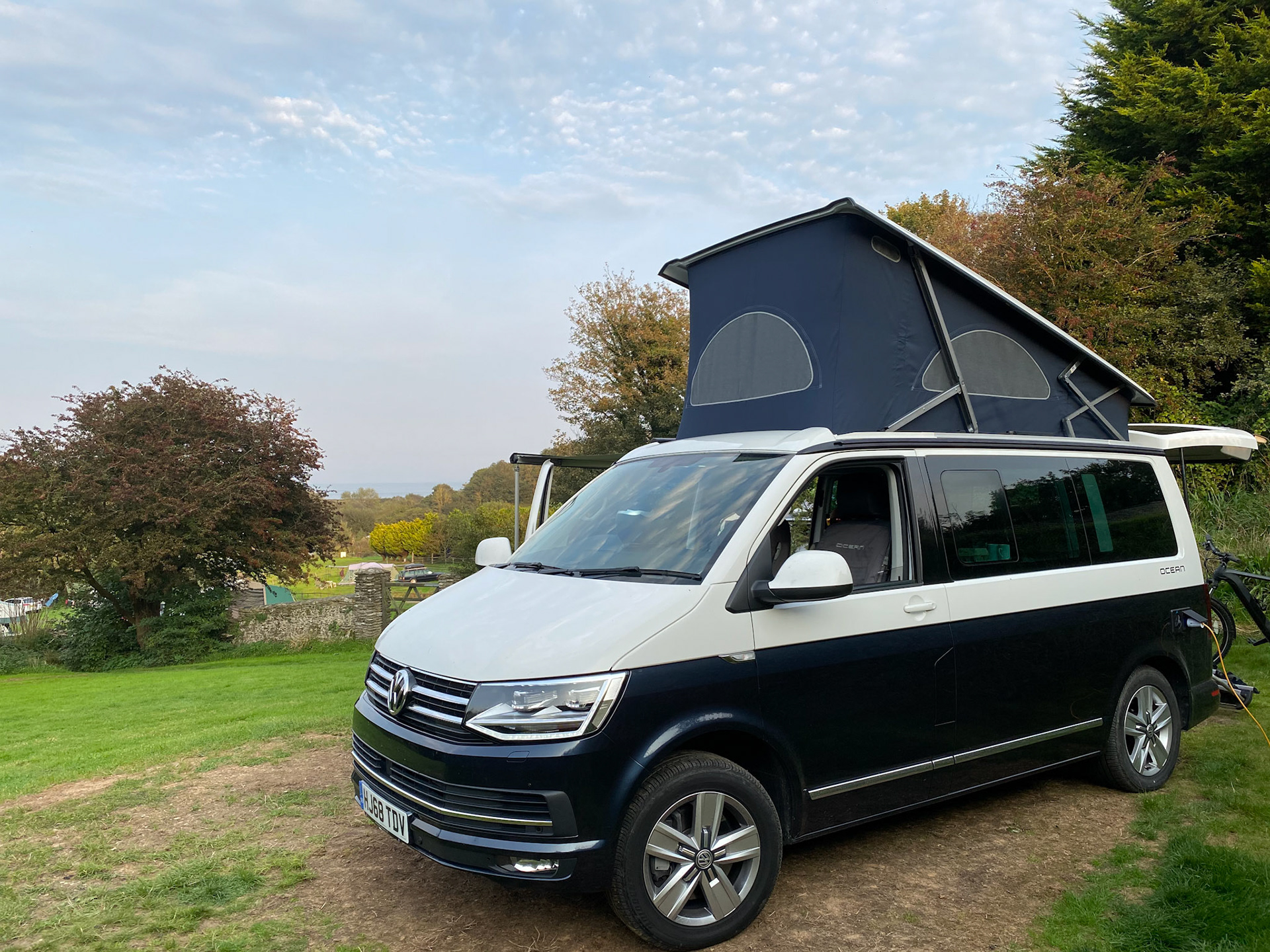 Campervan at the Snug Pitch, Beryl’s