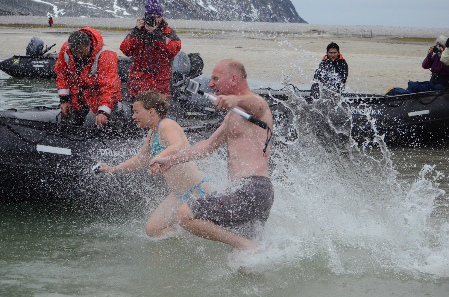 Polar plunge!