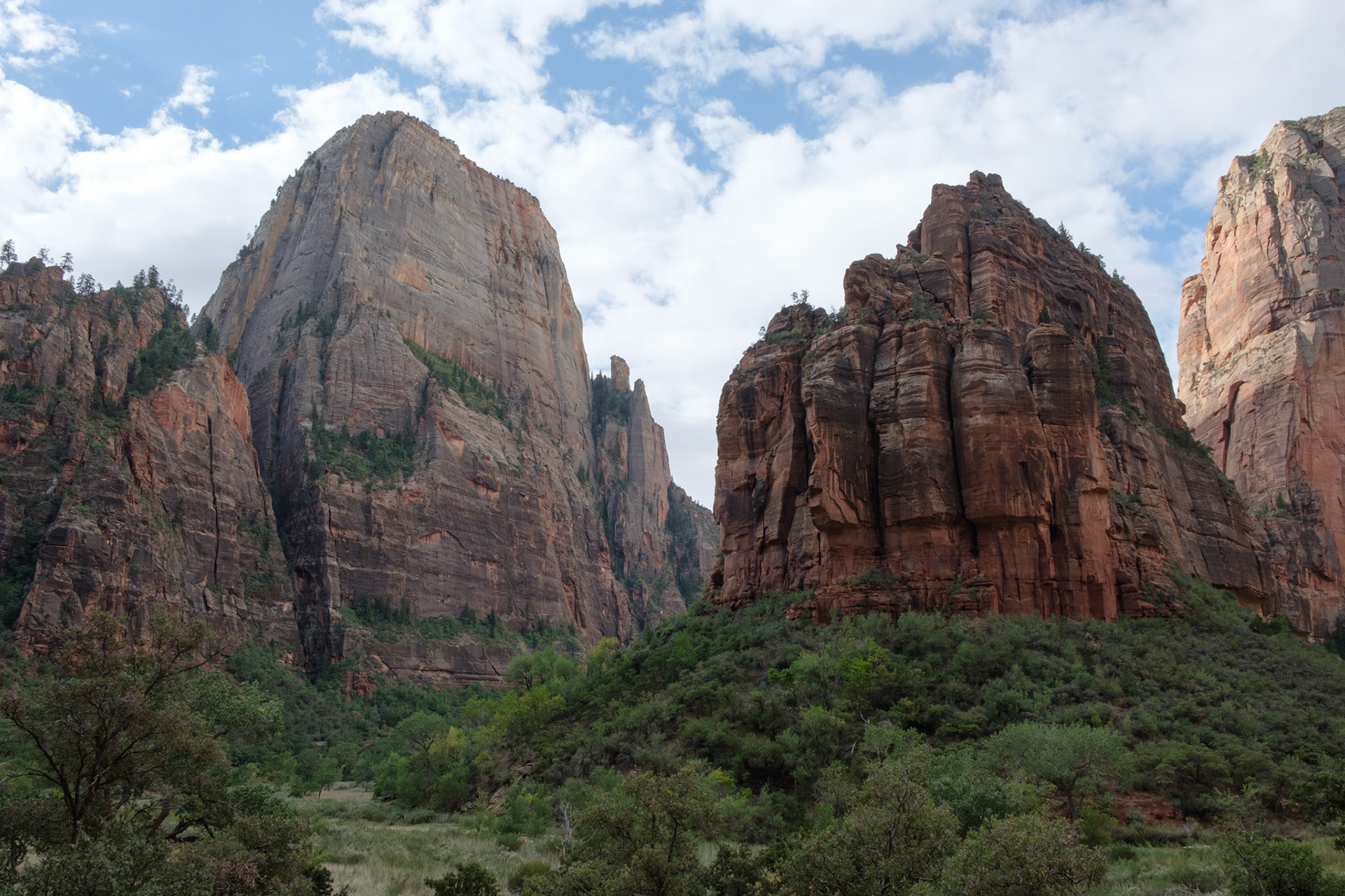 Great White Throne on left