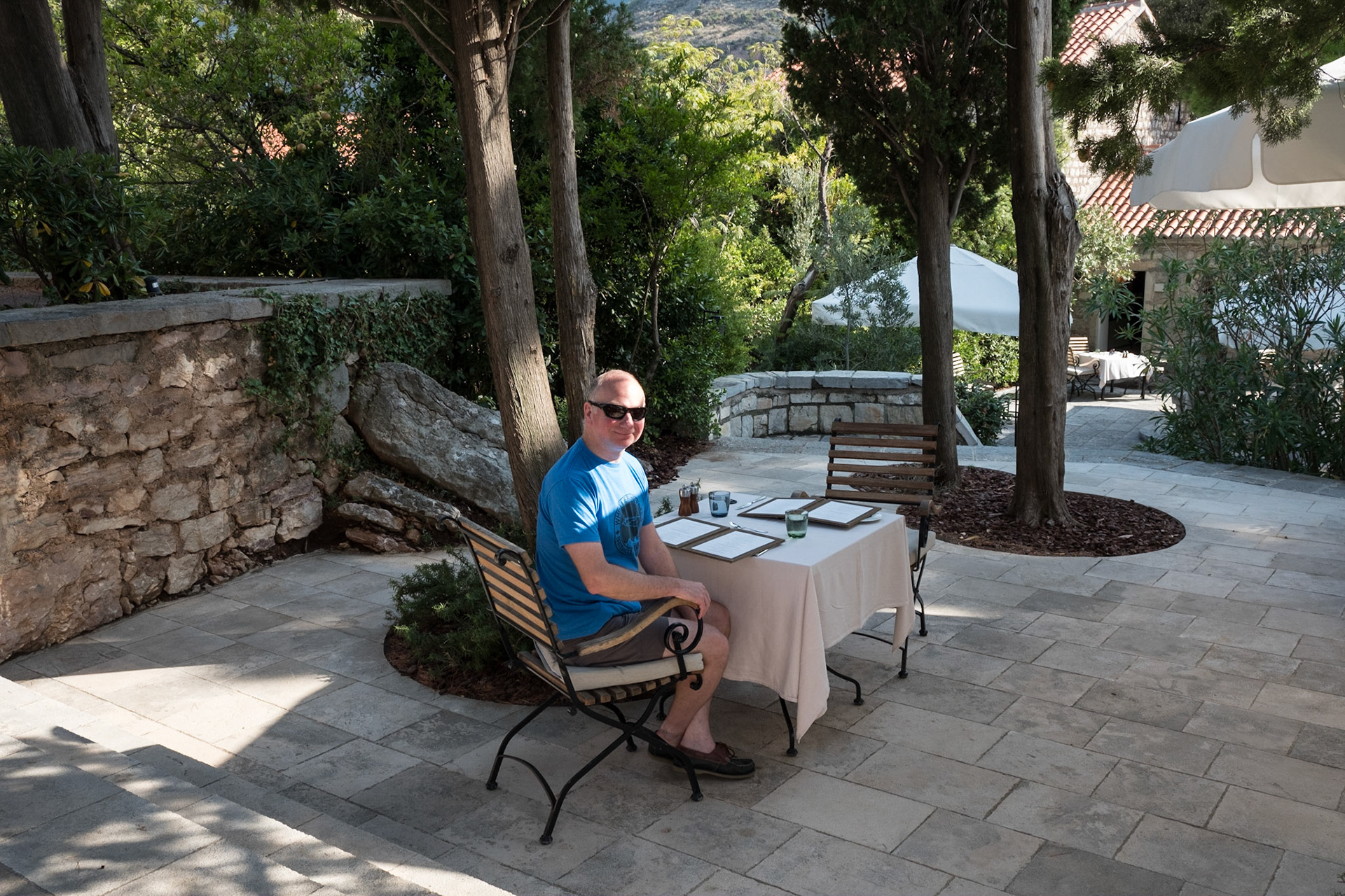 Breakfast in the Piazza