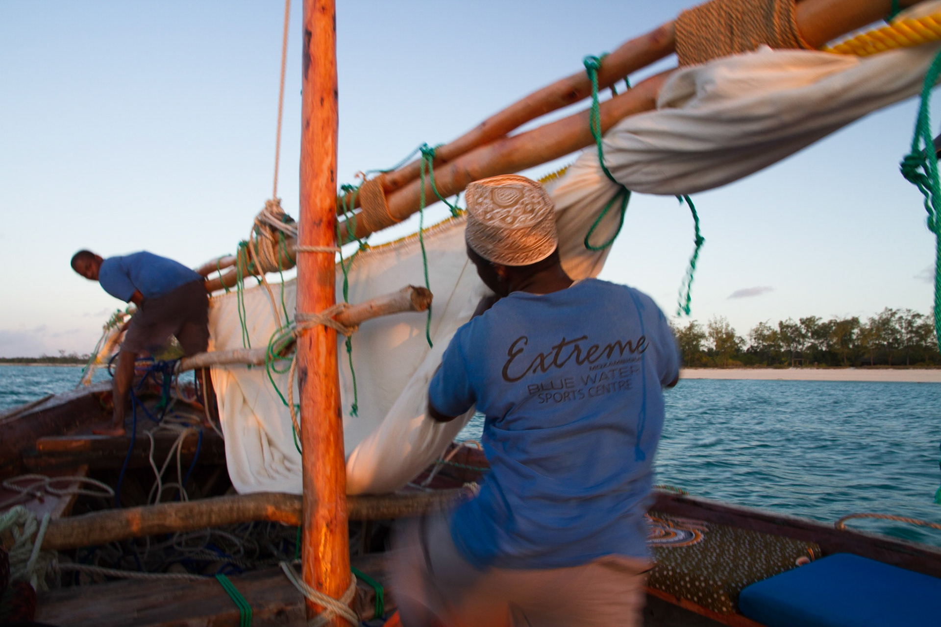 Sunset cruise on the dhow