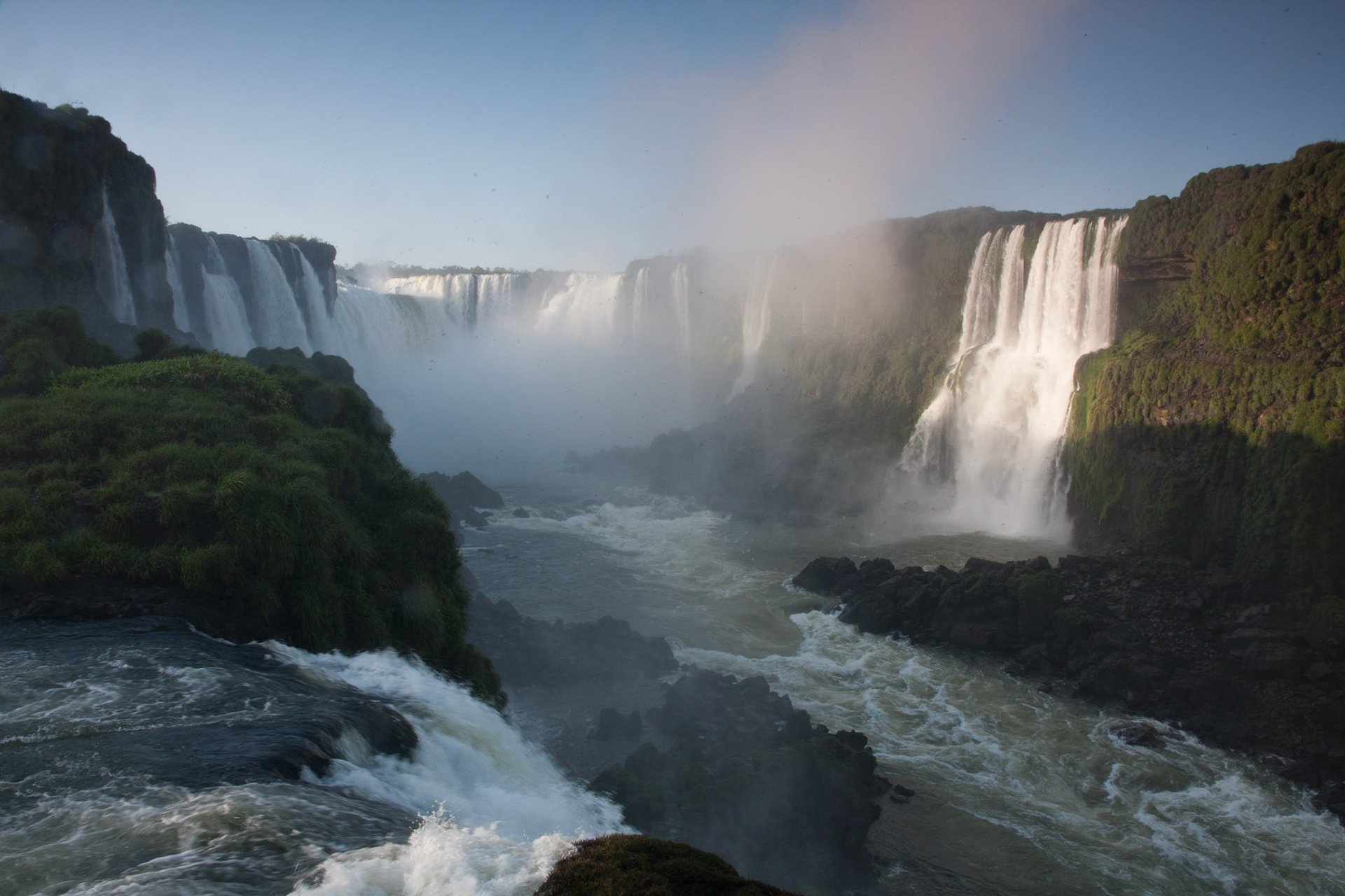 Early morning view of Devil's Throat