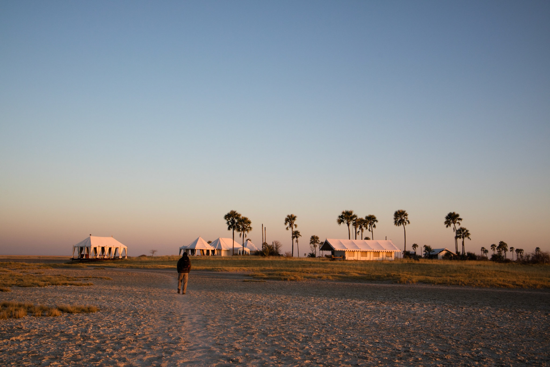 Early morning start at San Camp