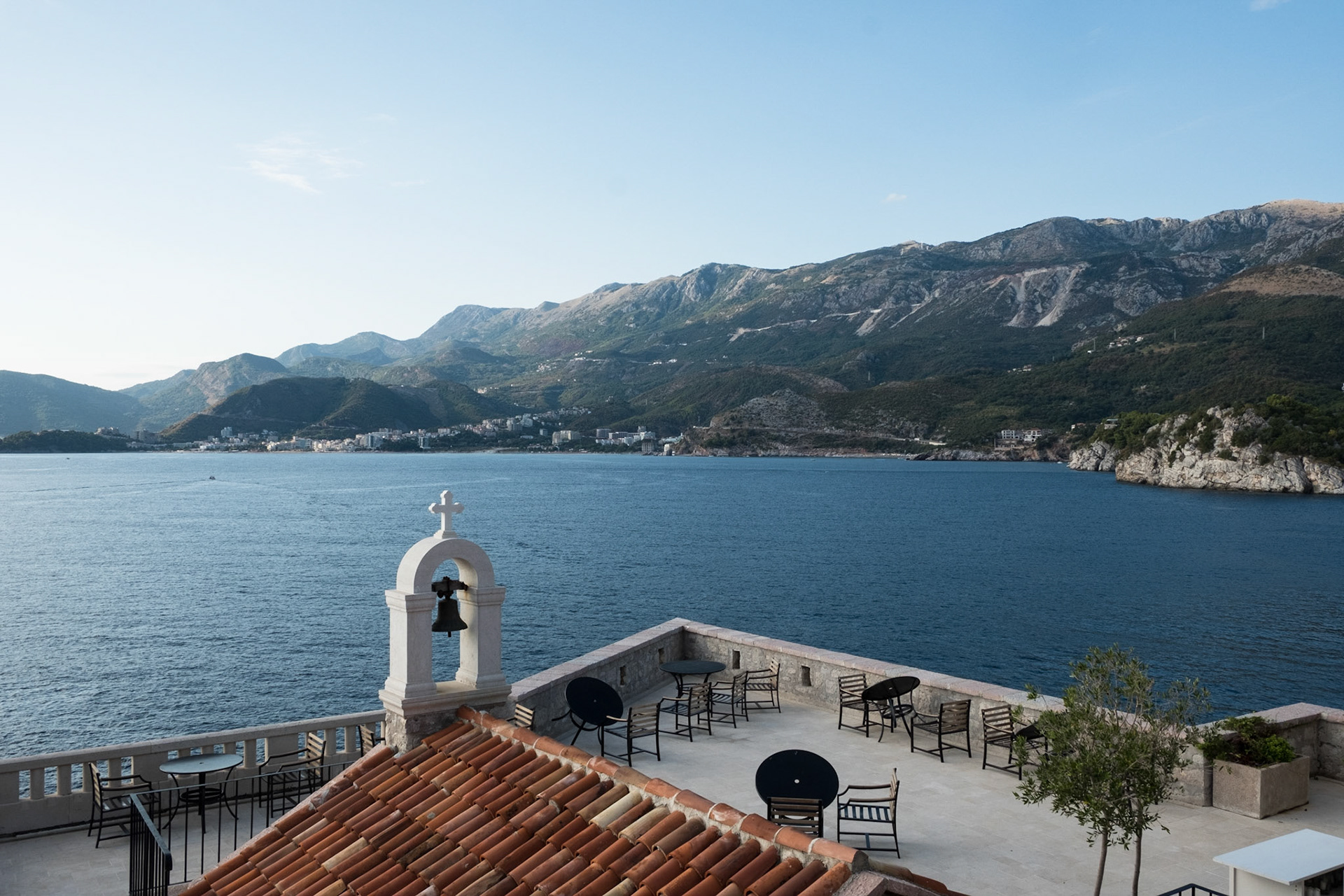View from Sveti Stefan