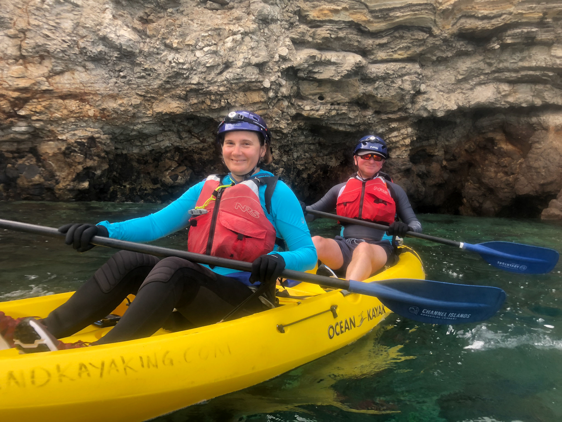 Sea kayaking, Santa Cruz
