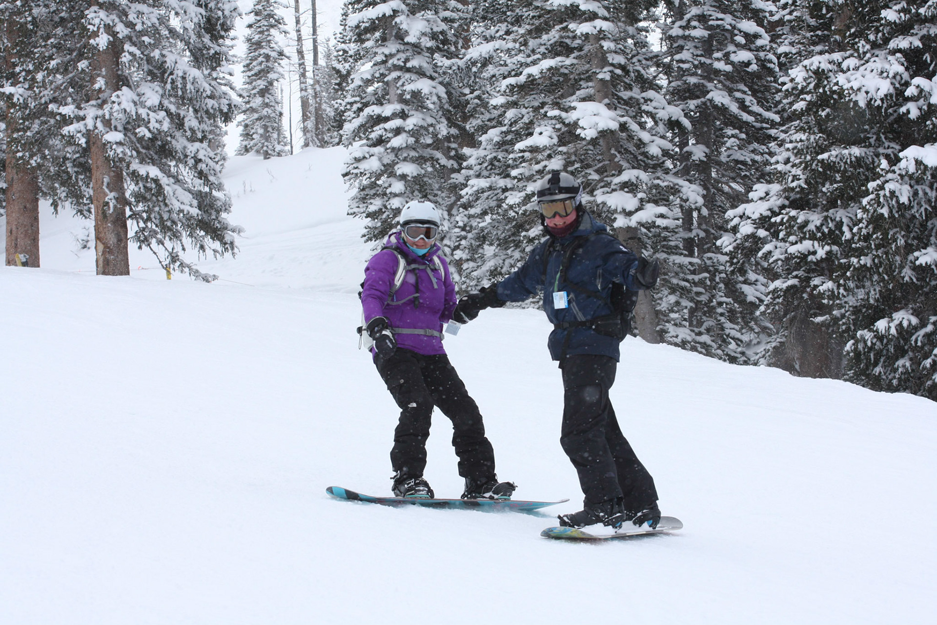 Alex and Sue at Snowbird