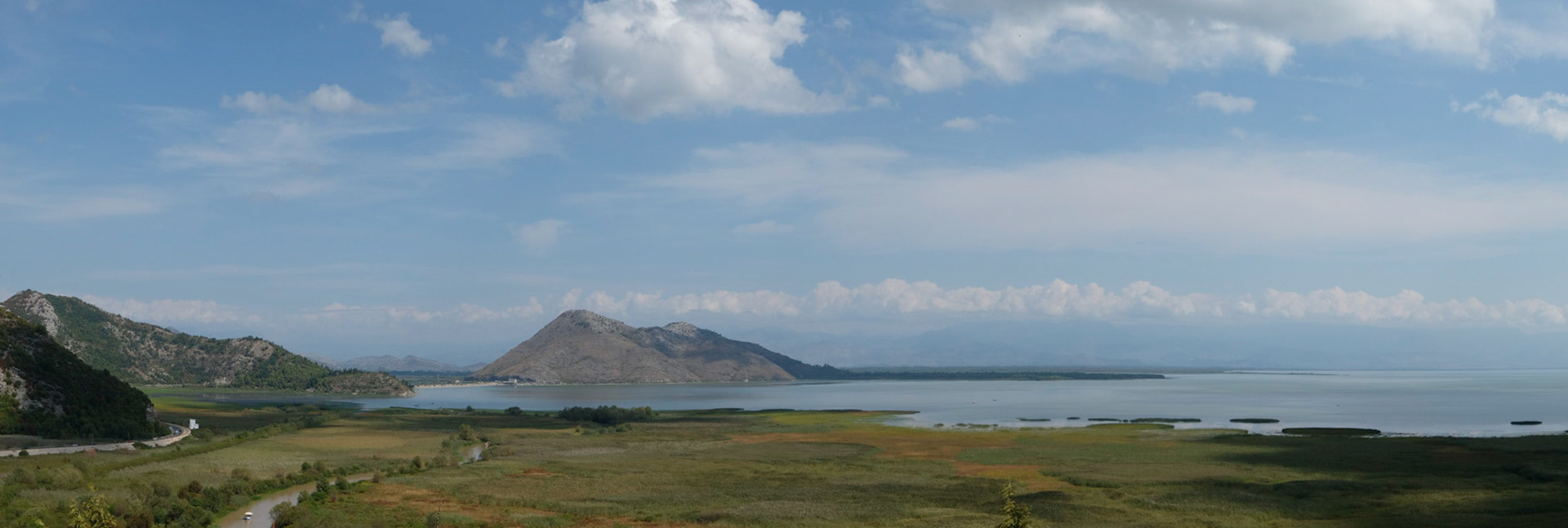 Lake Skadar, from Besac castle