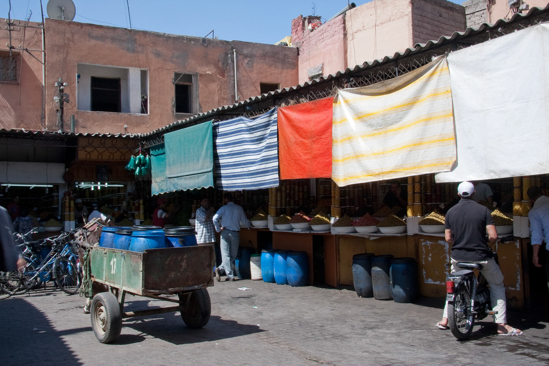 Stalls in the Medina