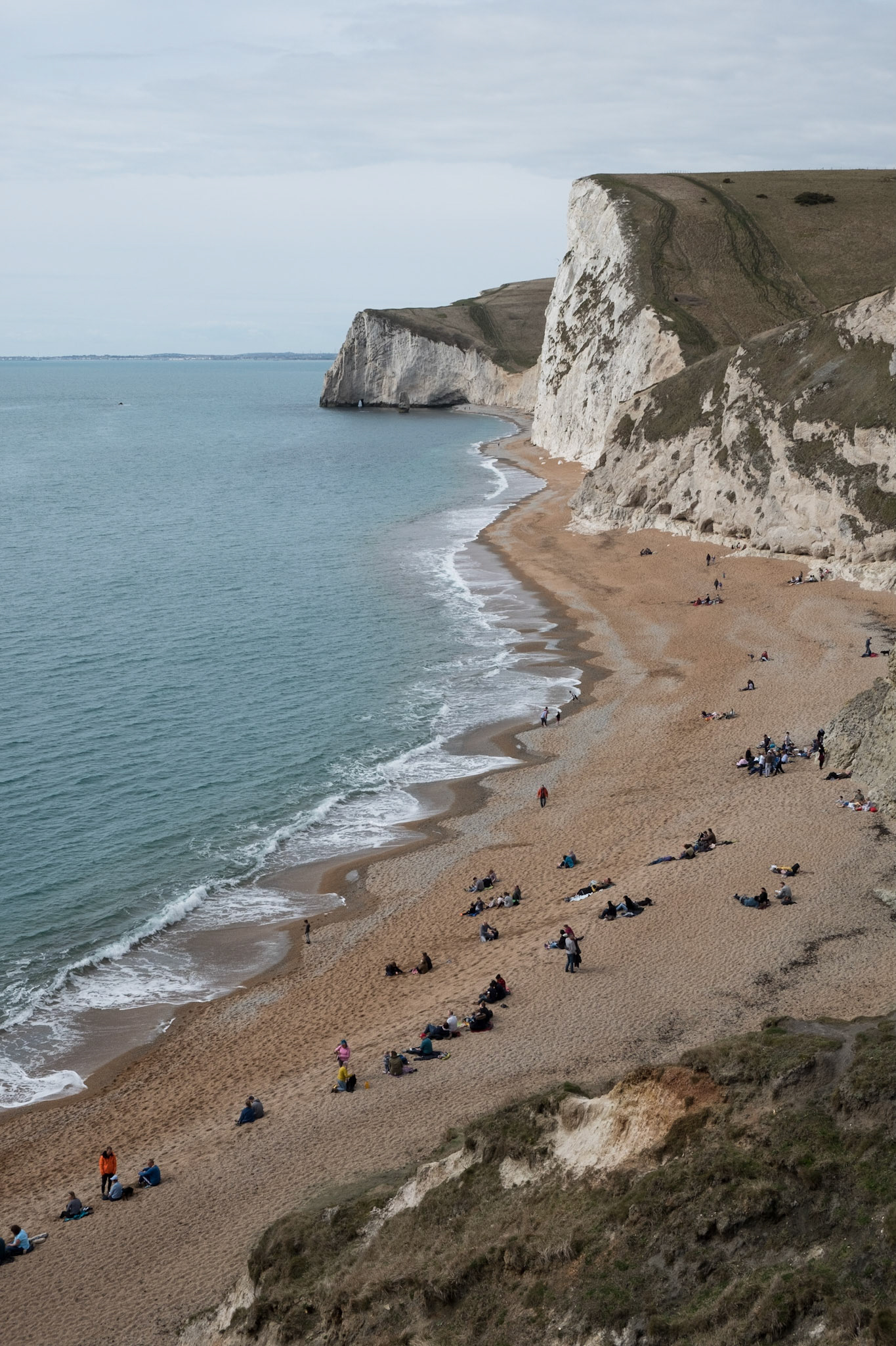 Dorset coast from Durdle Door