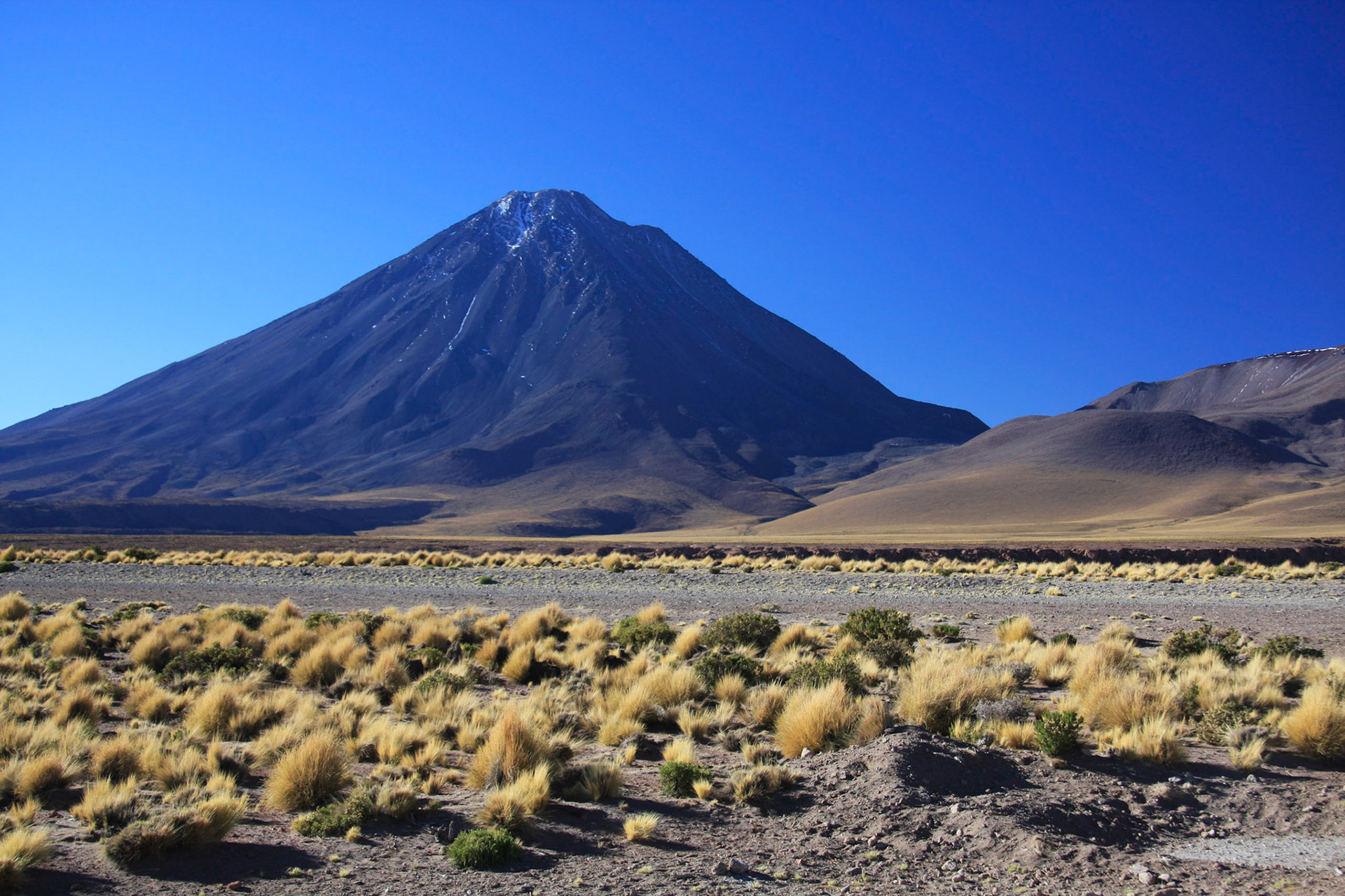 Licancabur volcano (tallest in the San Pedro area)