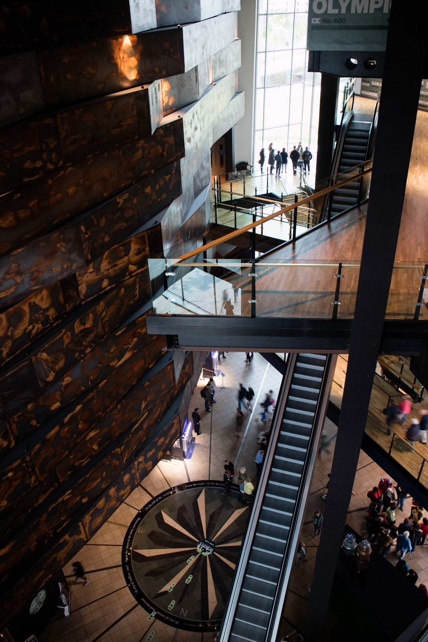 Inside Titanic Belfast visitor centre
