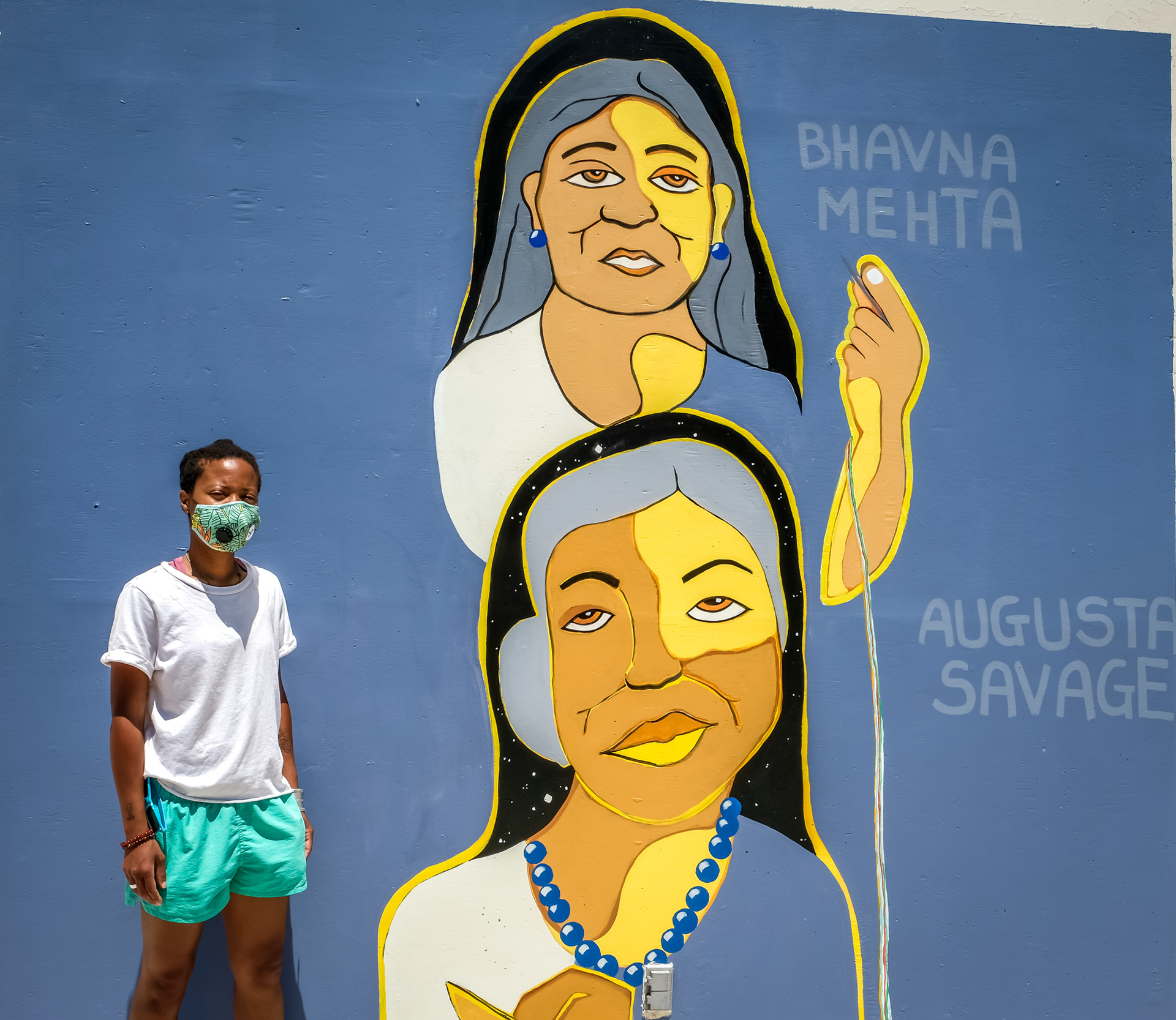 Sabrina Davidson SDSU Muralist
