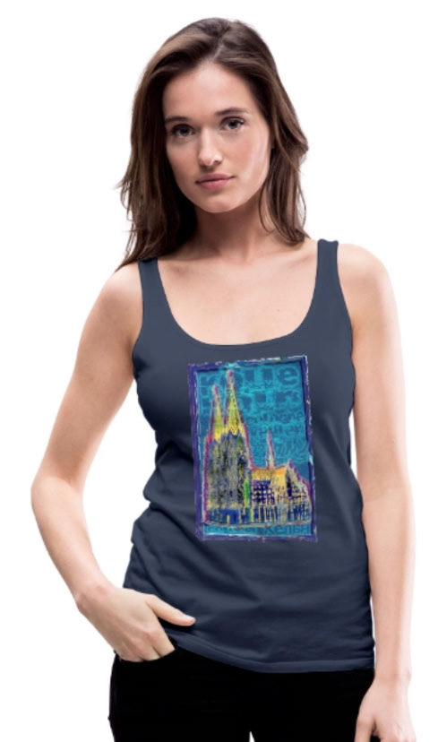 Kölner Dom Künstler-Motiv