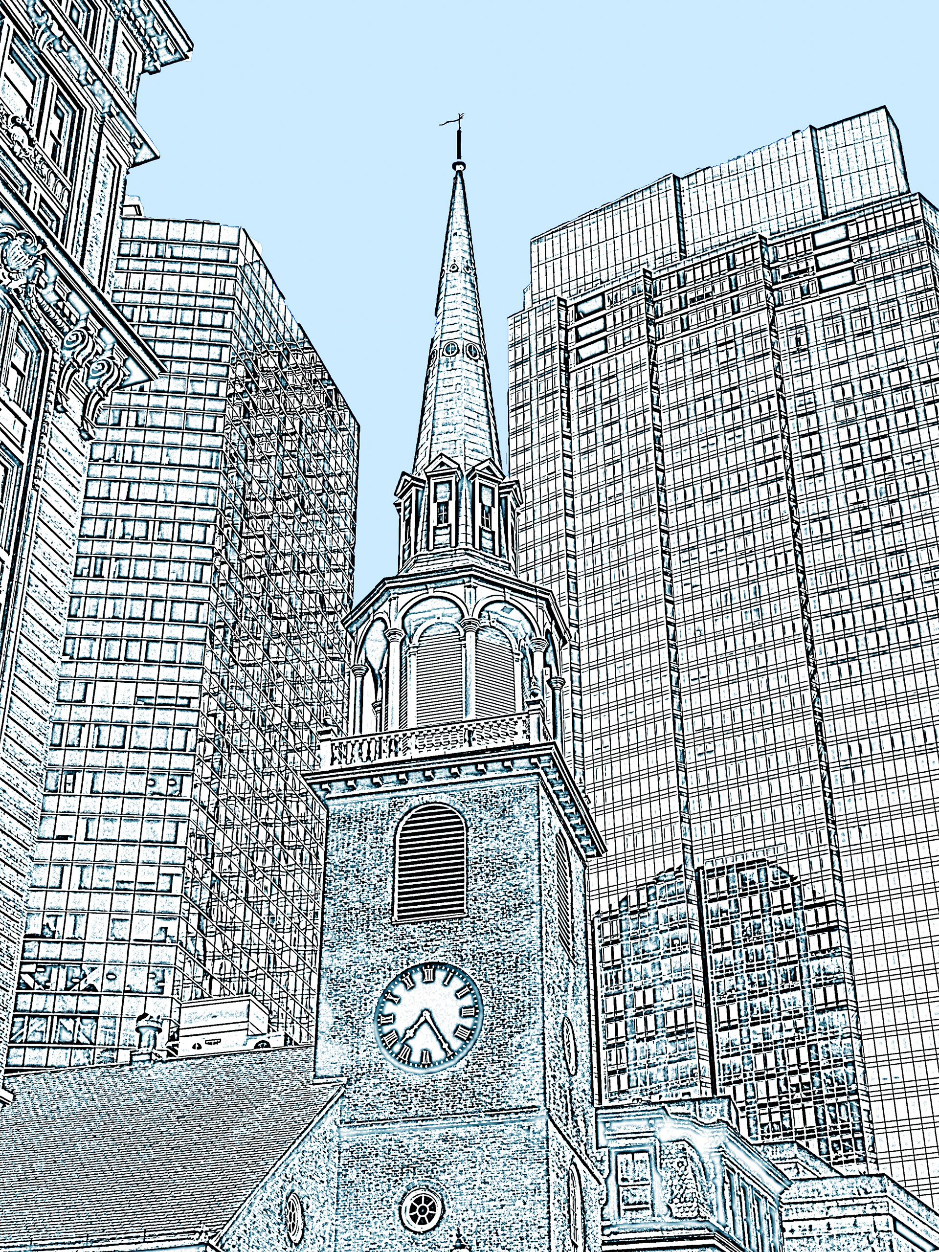 Boston Old and New. ©2020, Corey Sandler