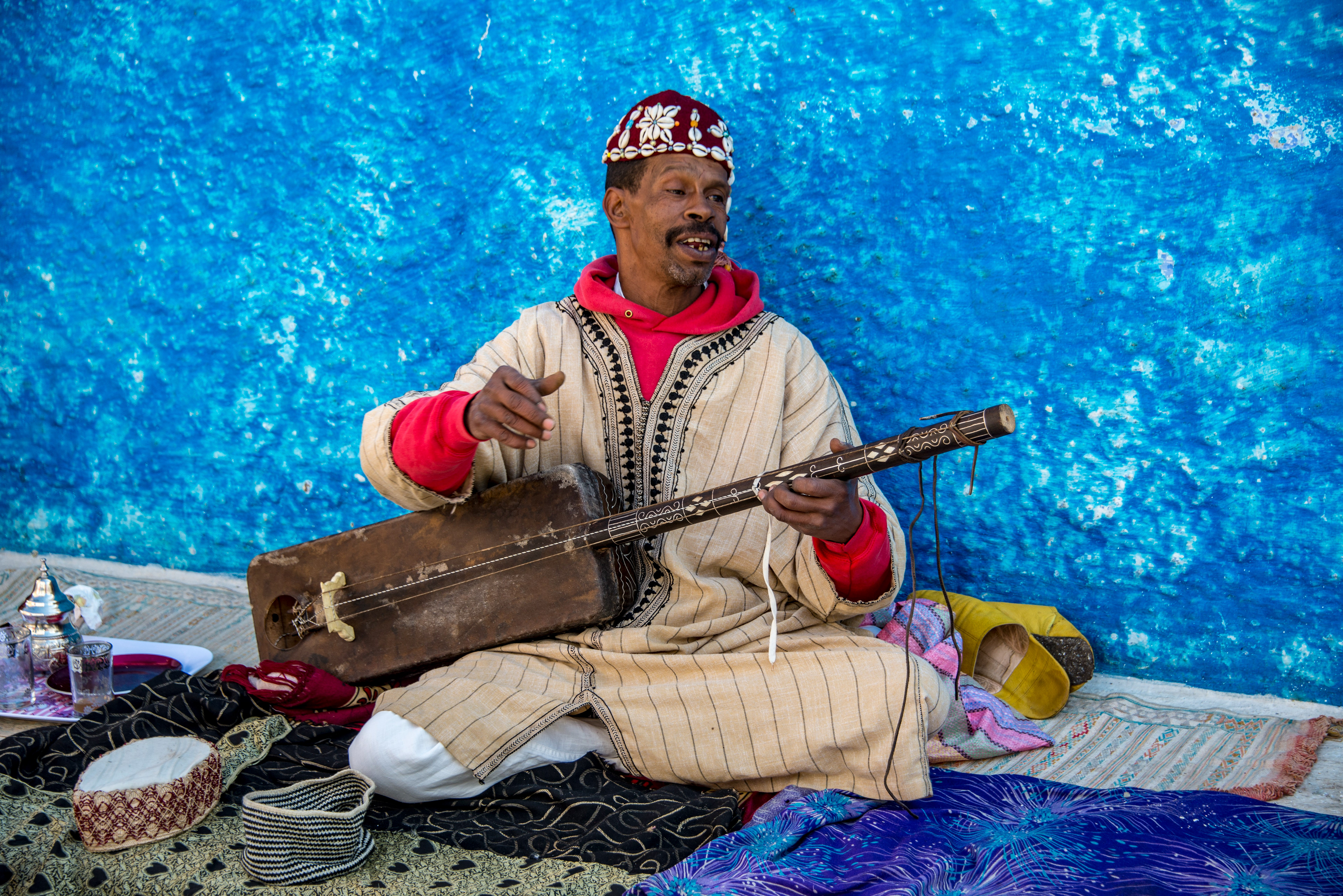 Street Music. Rabat, Morocco. ©2014, Corey Sandler