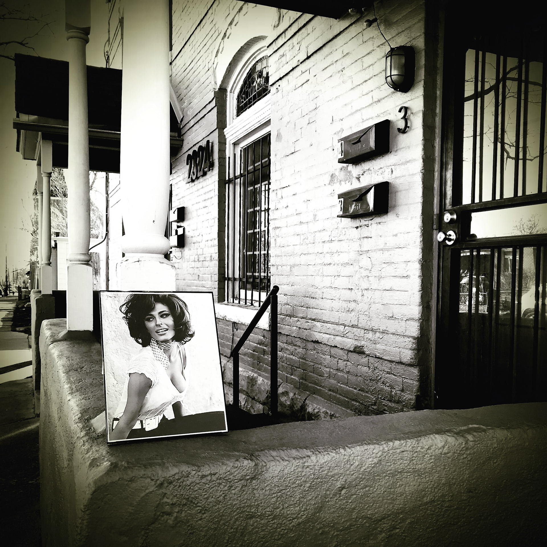 Sophia on the Front Porch