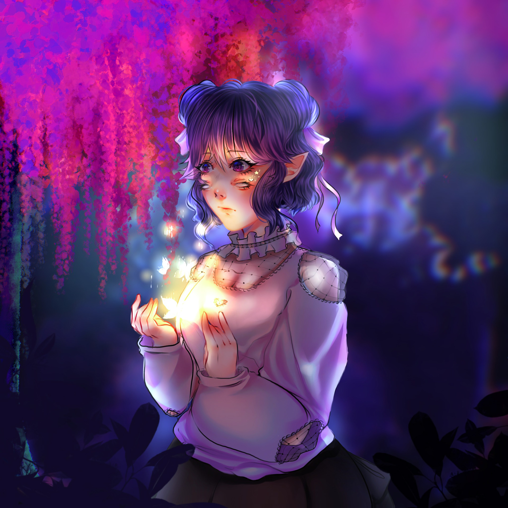 Tori Margulies, Enchanting, Digital Art, Hathaway Brown School, Educator: Jamie Morse, Grade 9,  Honorable Mention