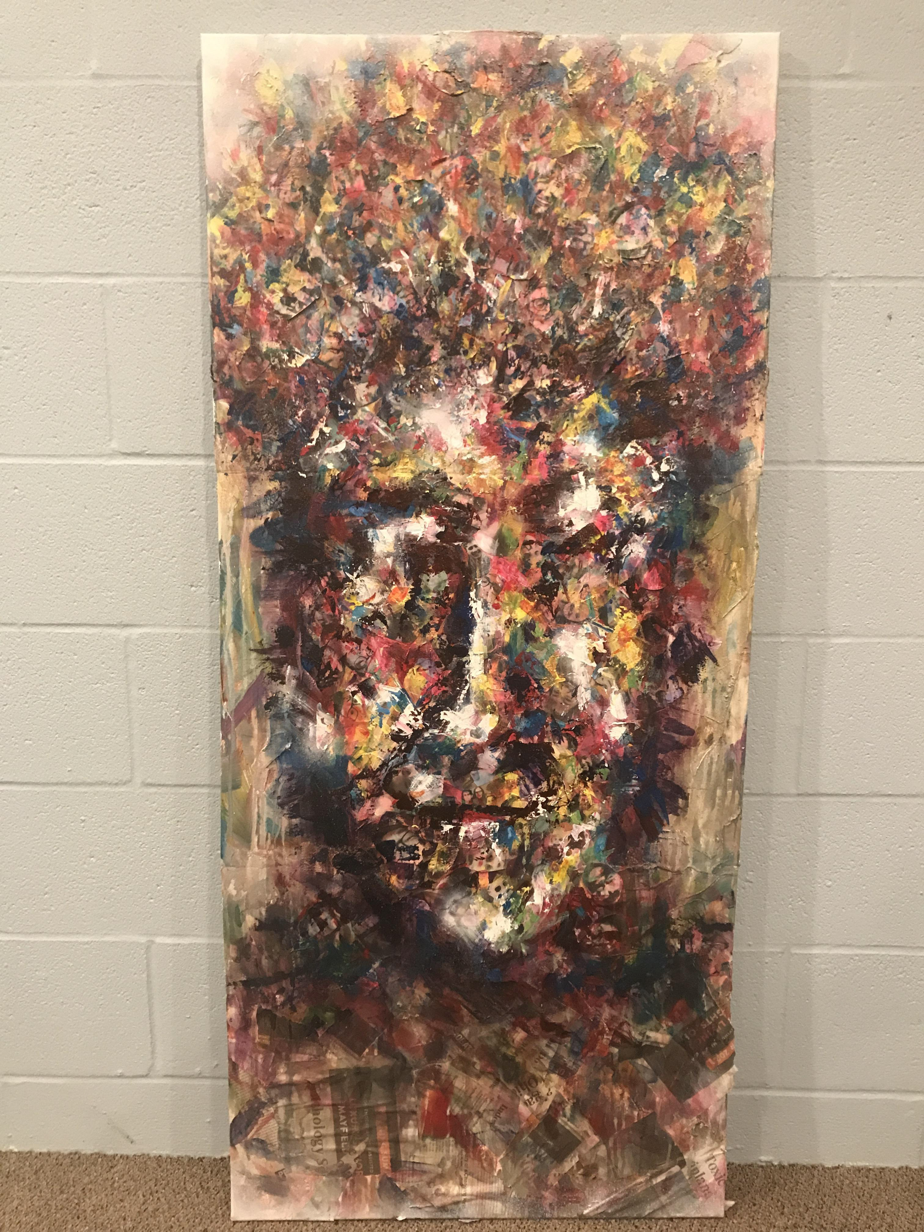 Joseph Richmond, Strong Individuals, Powerful Body, Mixed Media, St Ignatius High School, Educator: Julianna Burrows, Grade 12,  Honorable Mention