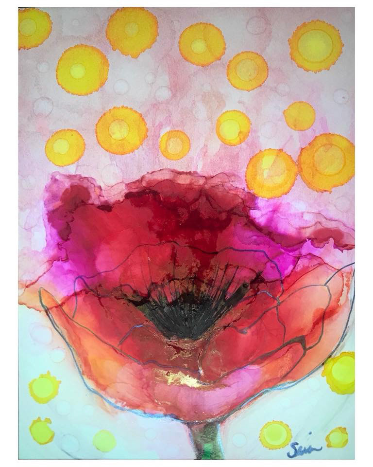 manic poppy.