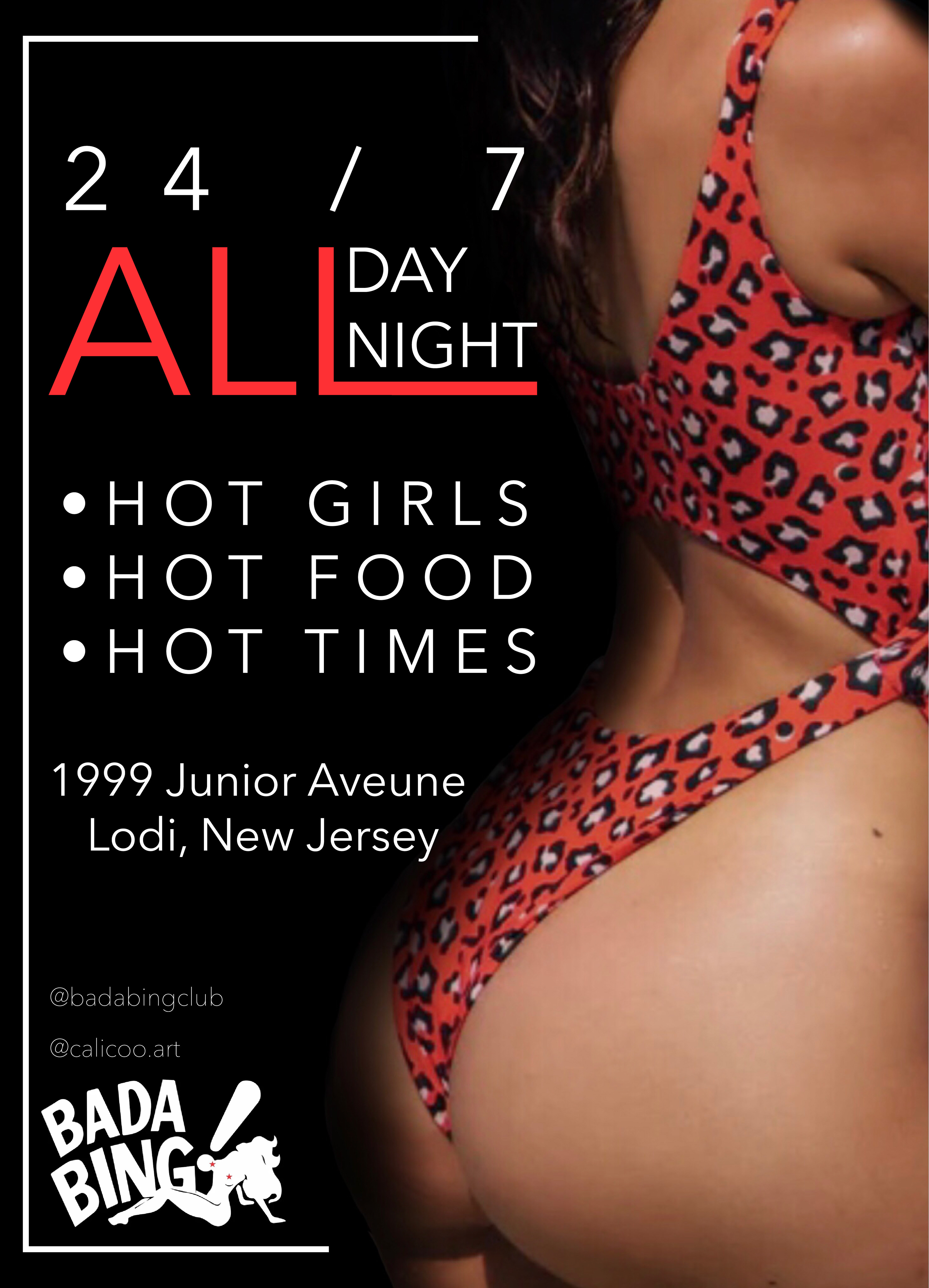 The Sopranos' BADA BING! Poster