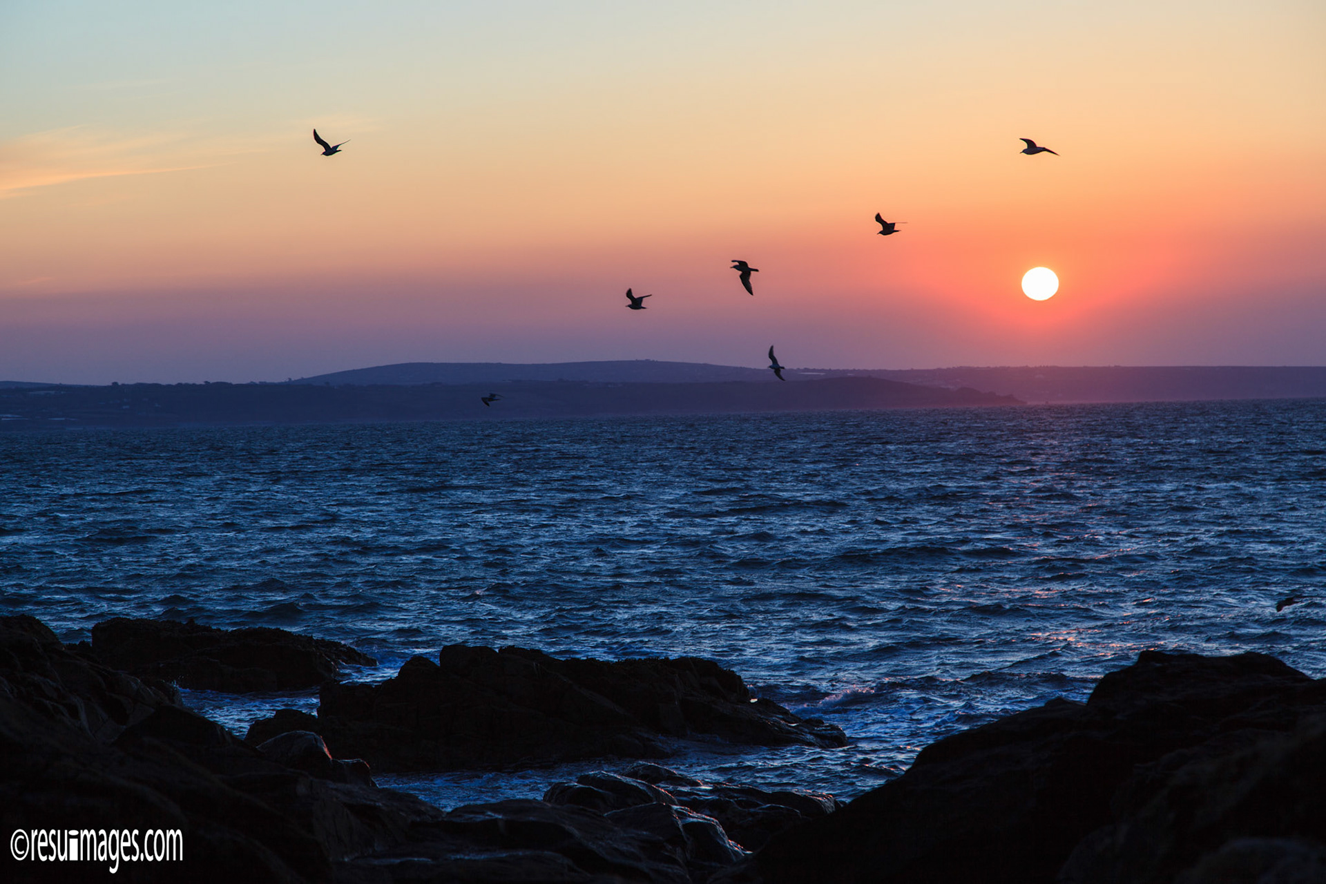 Sunrise, Mousehole, Cornwall, GBR