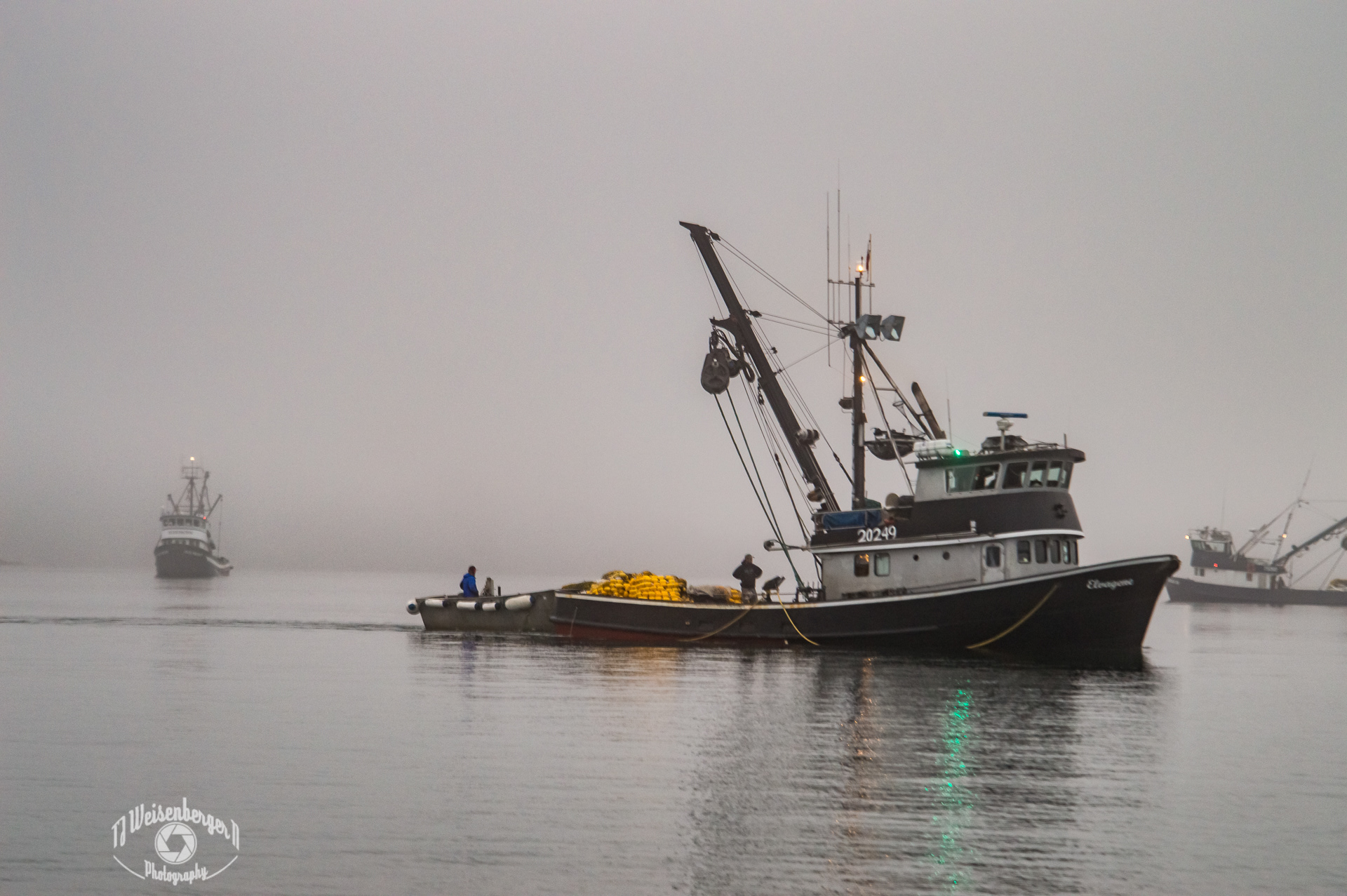 Salmon Seiners, 2016 Salmon Season - Southeast, Alaska; 2016; Alaska; August; Commercial; Commercial Fishing; Fishing; Landscape; Net; No People; Photography; Salmon Season; Scenics - Nature; Seine; Seiner; Skiff; Summer; labor; outdoors; southeast; tradesman; work; T.J.; TJ; Weiseberger