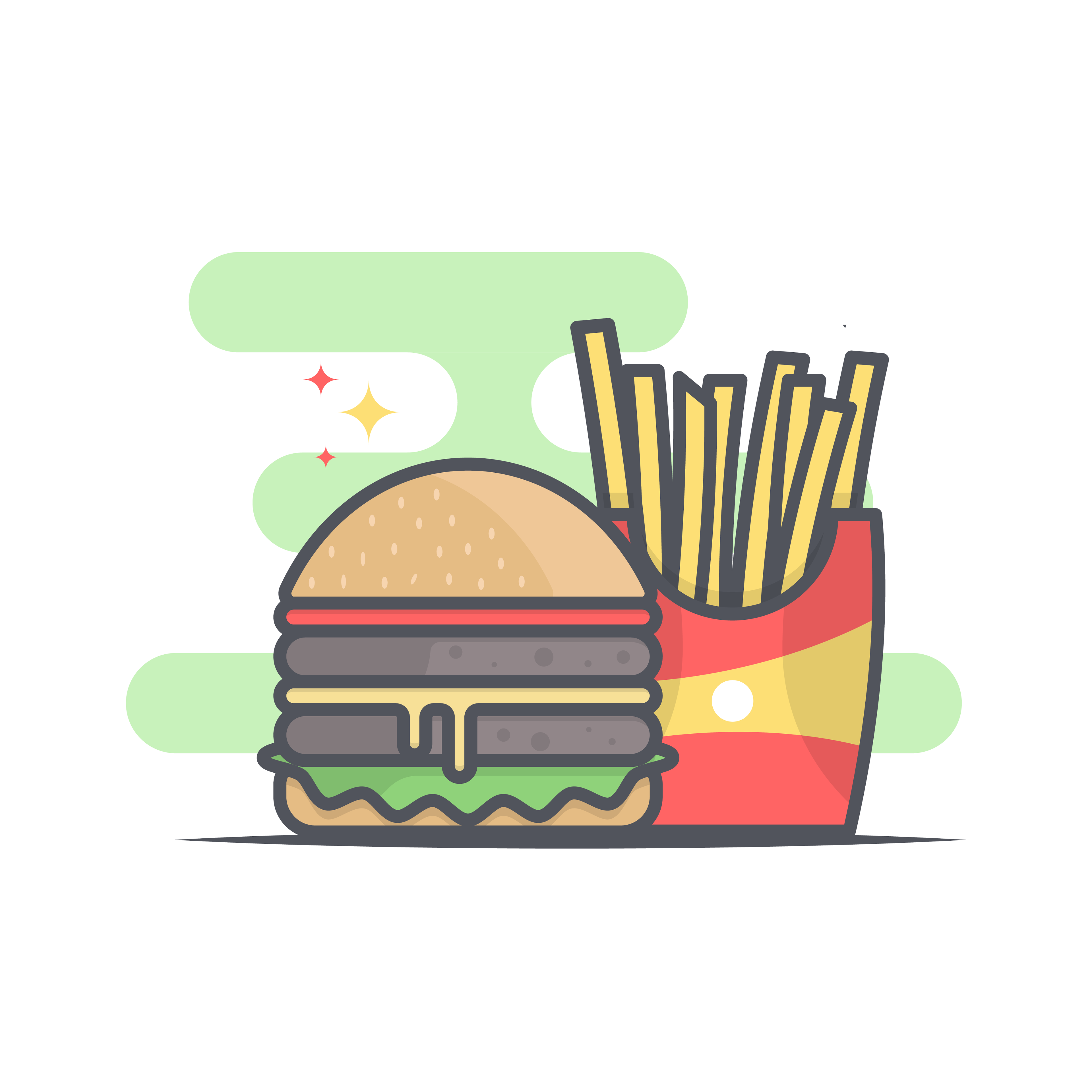 Бургер Мак логотип
