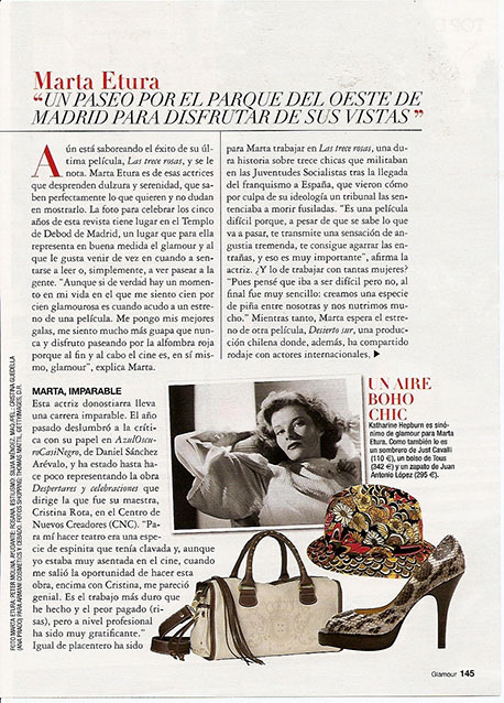 GLAMOUR, November 2007