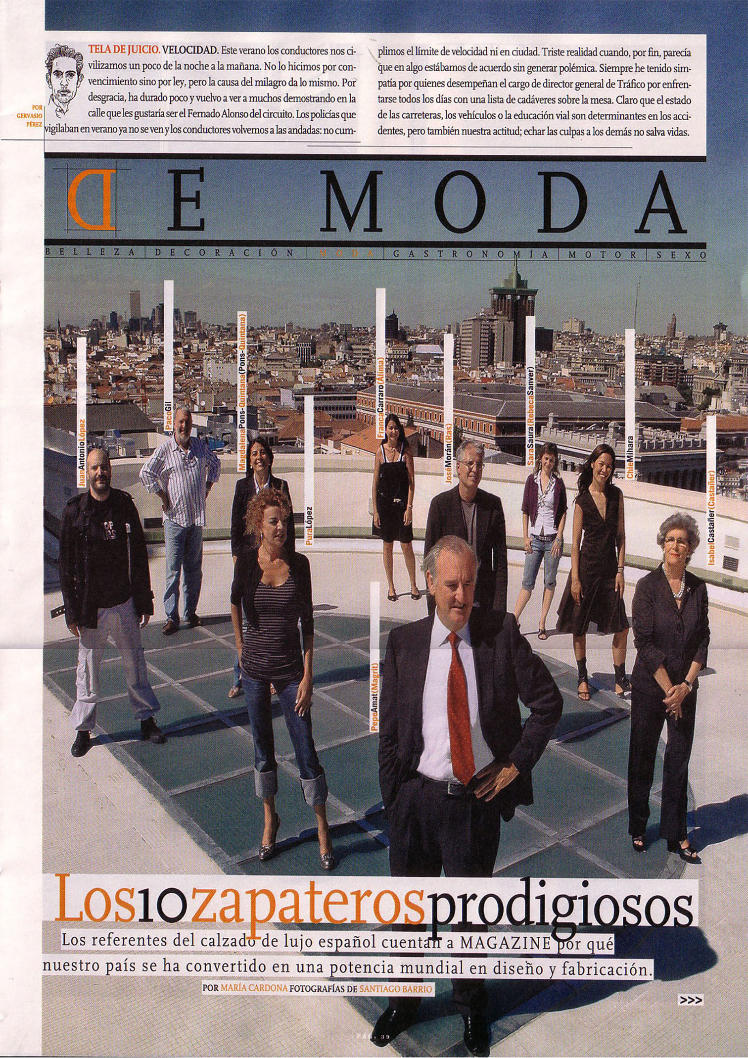 MAGAZINE EL MUNDO, September 2006