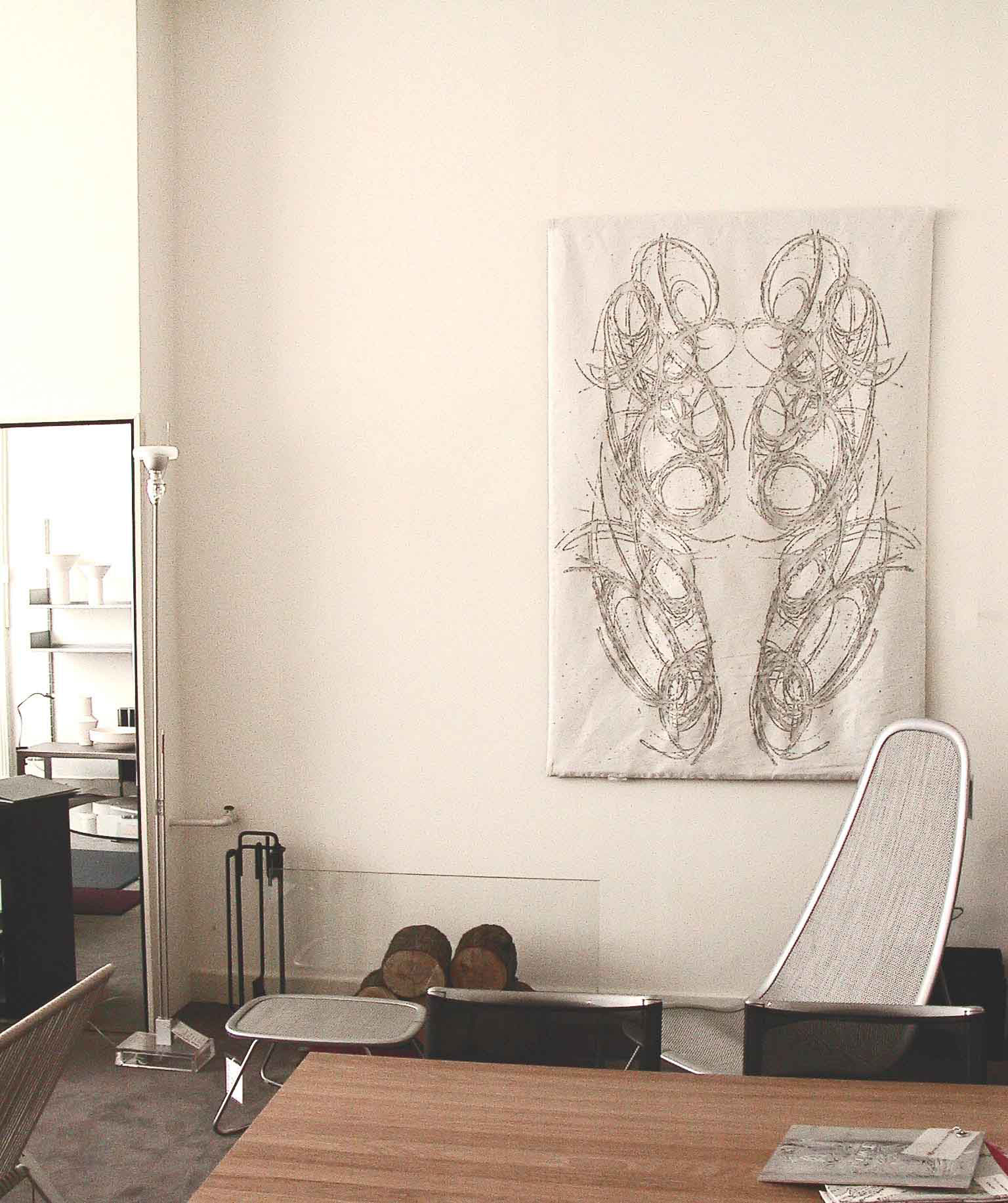 Murale White-Black