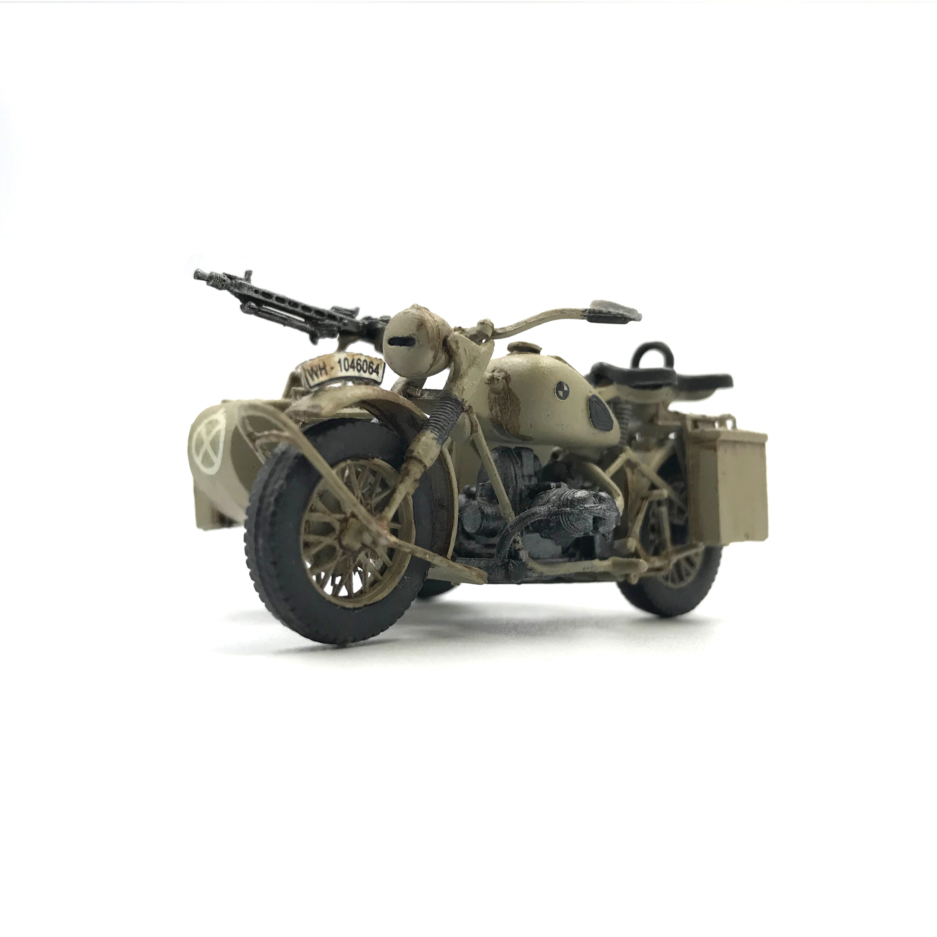 Simon Tibbitts Creative Designer - BMW R75 German motorcycle with sidecar